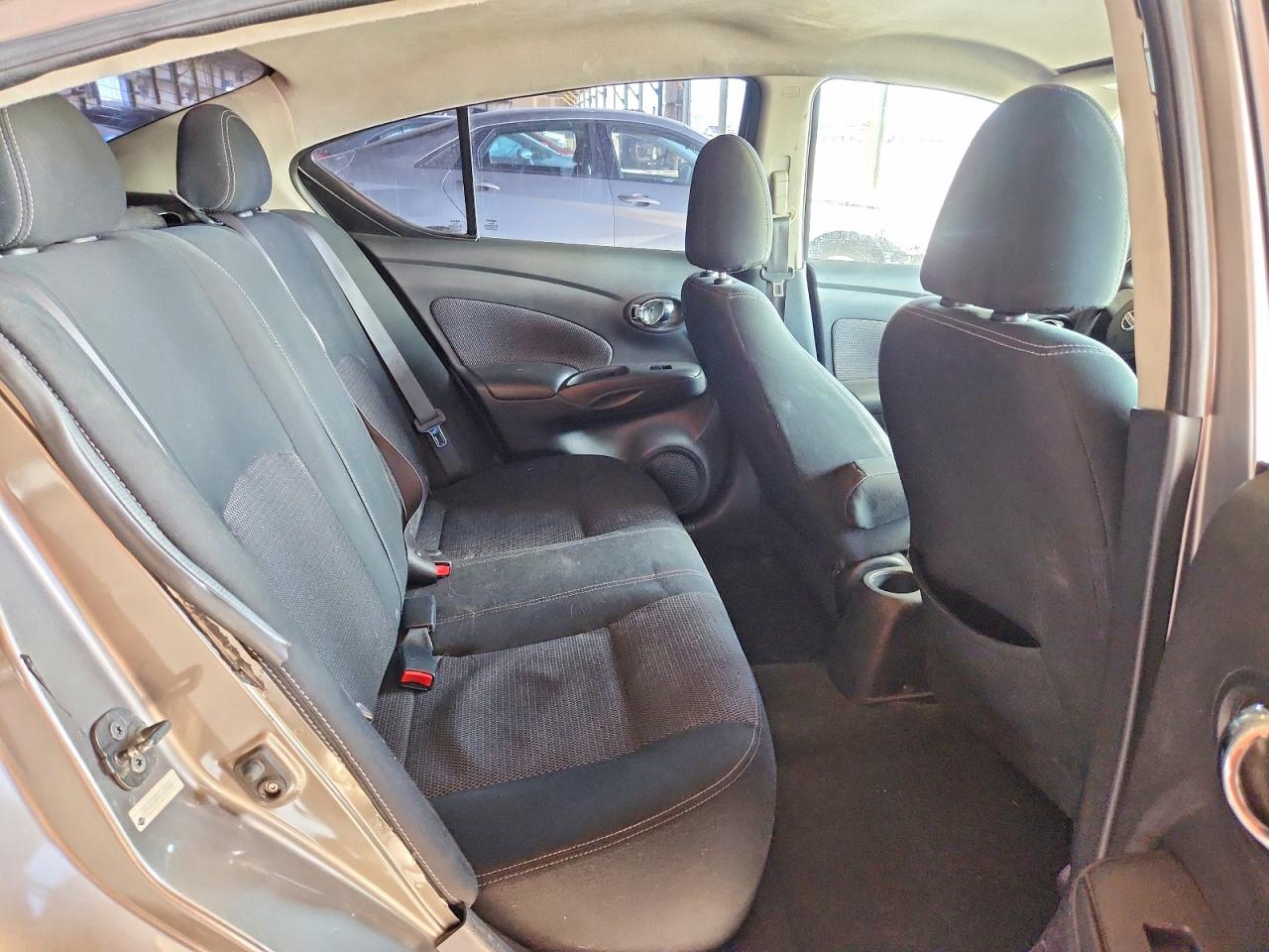 2014 Nissan Versa 1.6 Sv Gray vin: 3N1CN7AP7EL875656