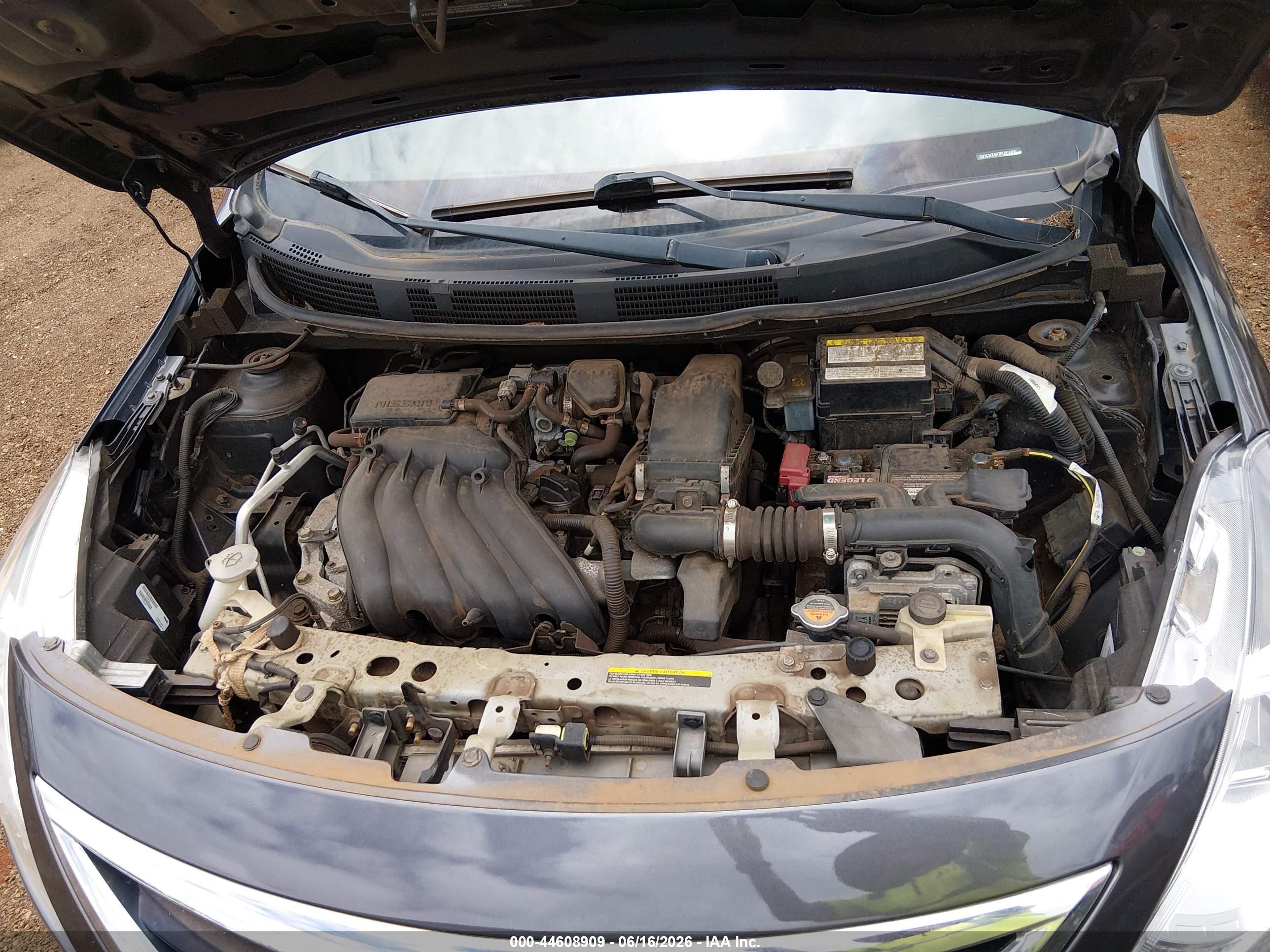 2015 Nissan Versa 1.6 S Gray vin: 3N1CN7AP7FL801400