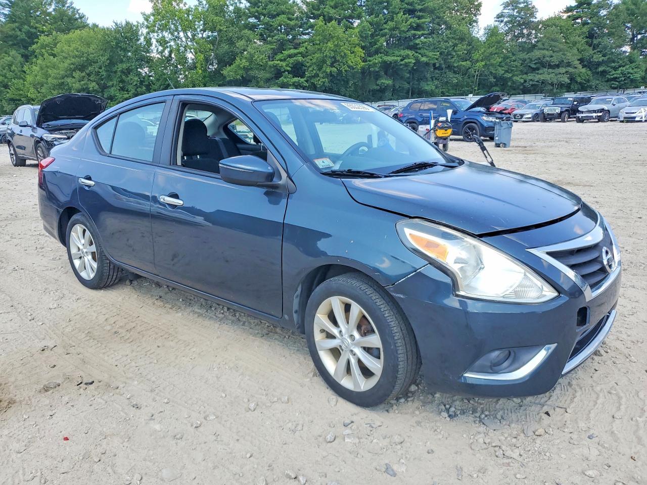 2015 Nissan Versa 1.6 Sl Charcoal vin: 3N1CN7AP7FL801722