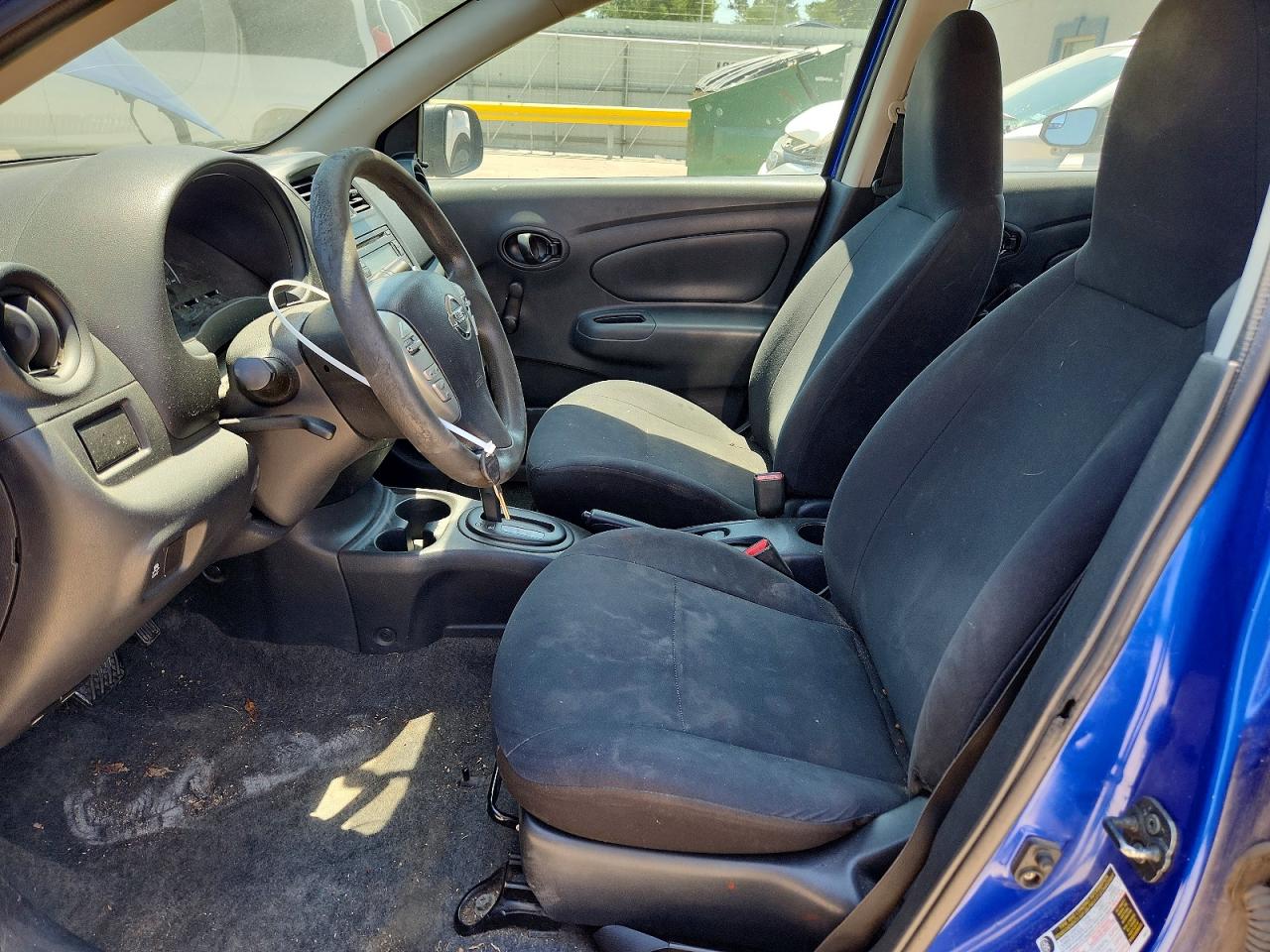 2015 Nissan Versa 1.6 S Plus Blue vin: 3N1CN7AP7FL807293