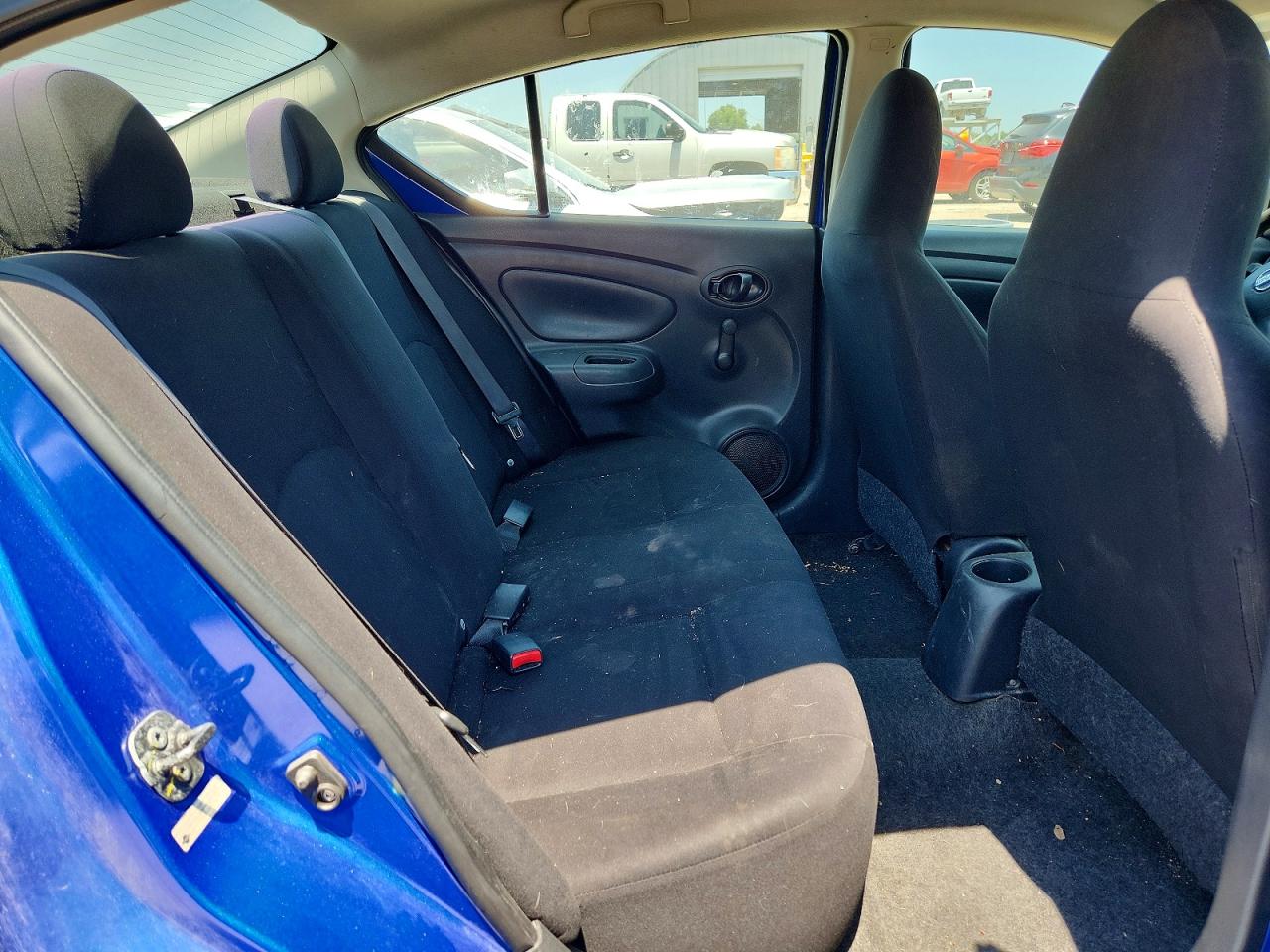 2015 Nissan Versa 1.6 S Plus Blue vin: 3N1CN7AP7FL807293