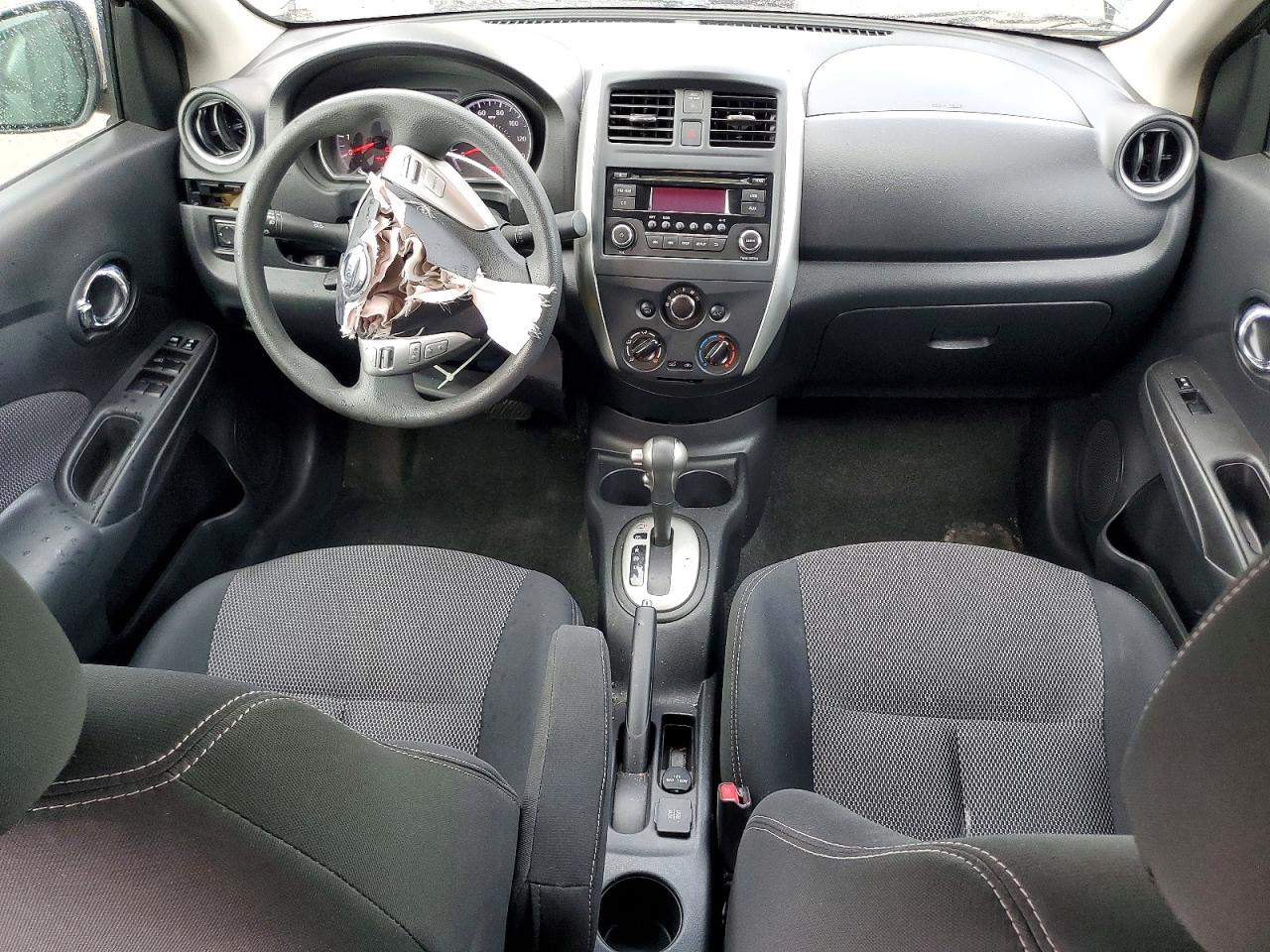 2015 Nissan Versa 1.6 Sv Gray vin: 3N1CN7AP7FL852282