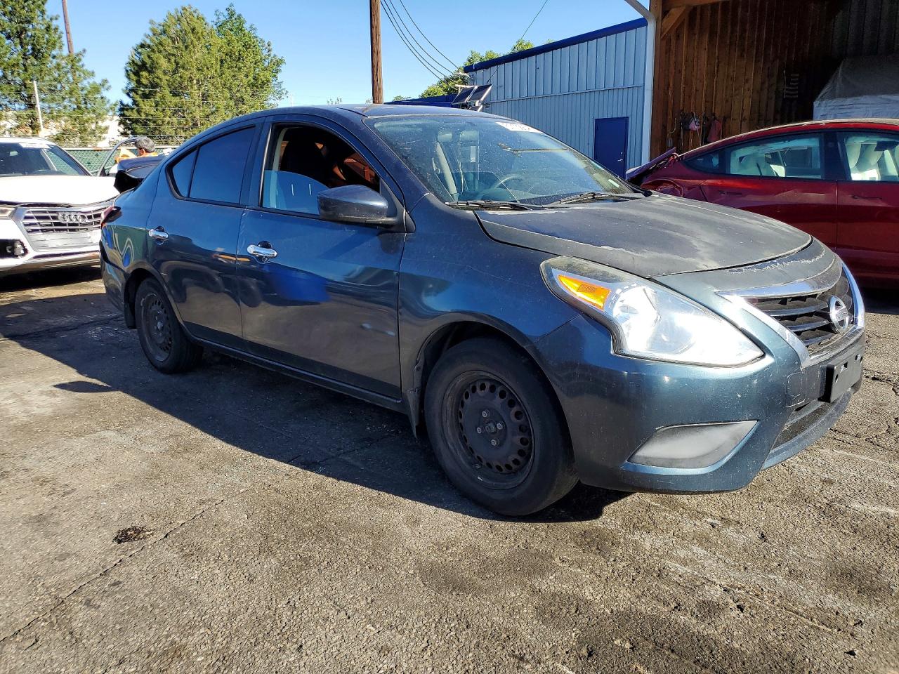 2015 Nissan Versa 1.6 Sv Charcoal vin: 3N1CN7AP7FL875707