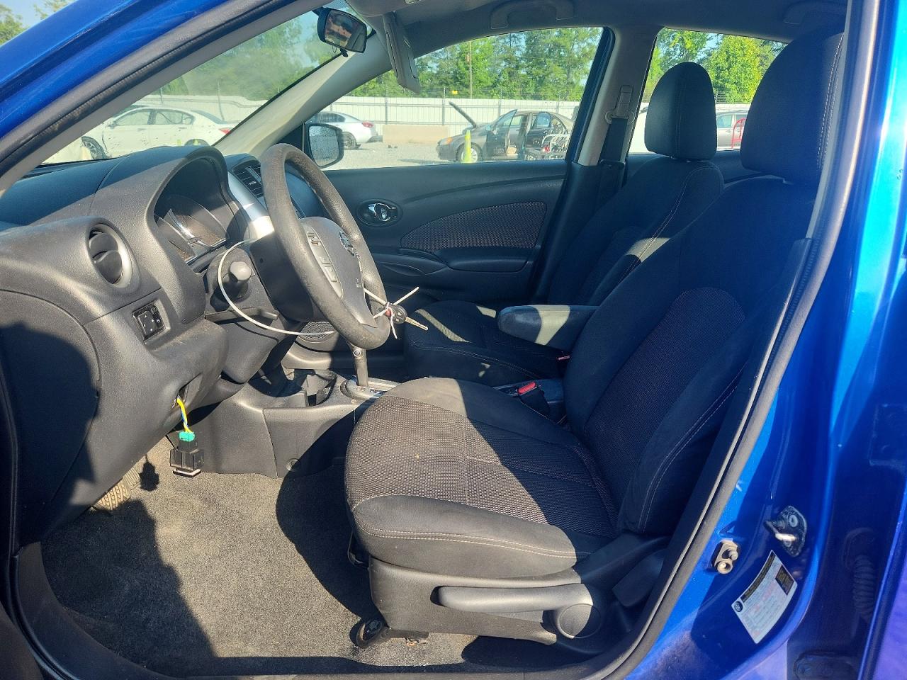 2015 Nissan Versa 1.6 Sv Blue vin: 3N1CN7AP7FL893253