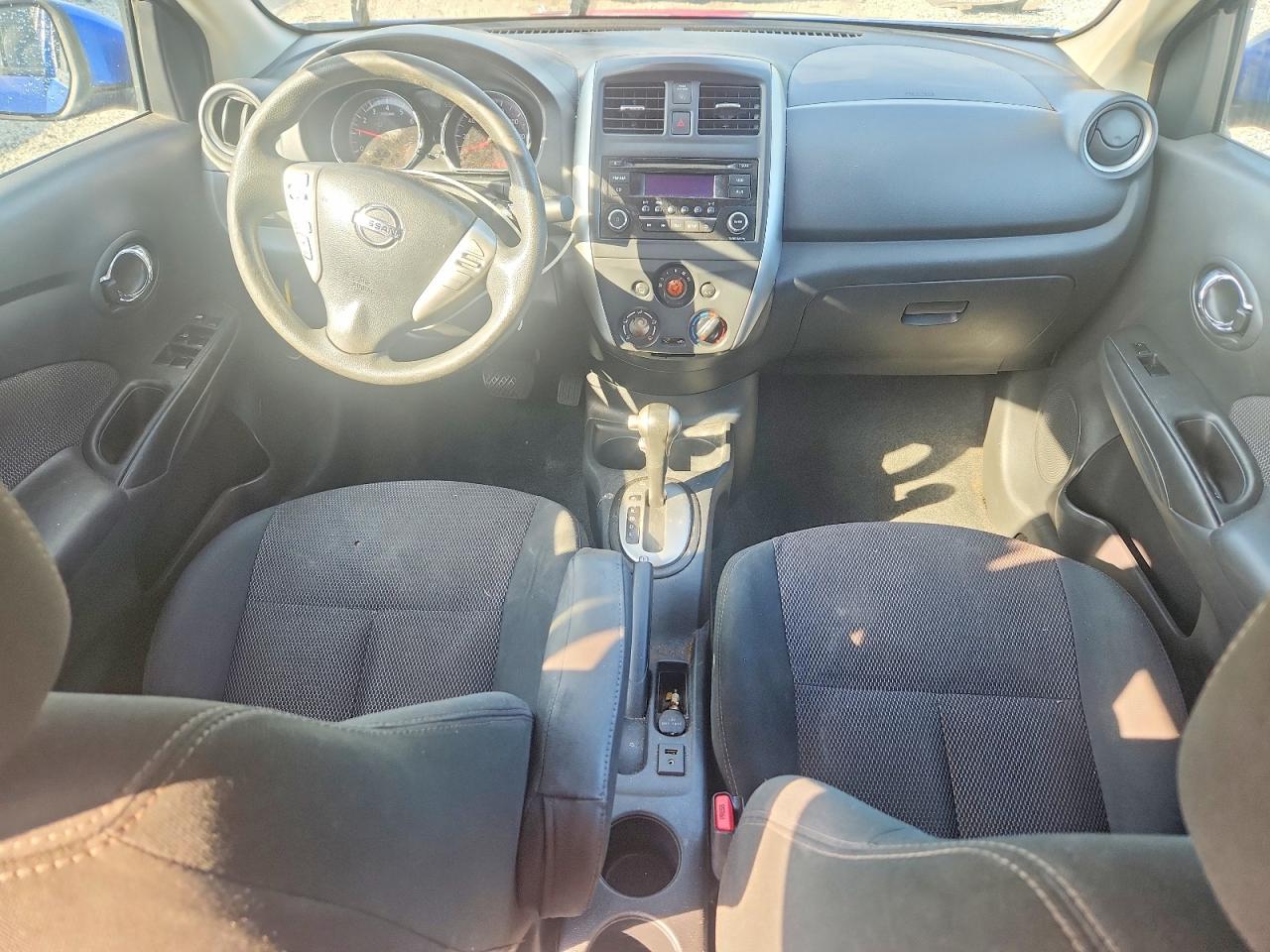 2015 Nissan Versa 1.6 Sv Blue vin: 3N1CN7AP7FL893253