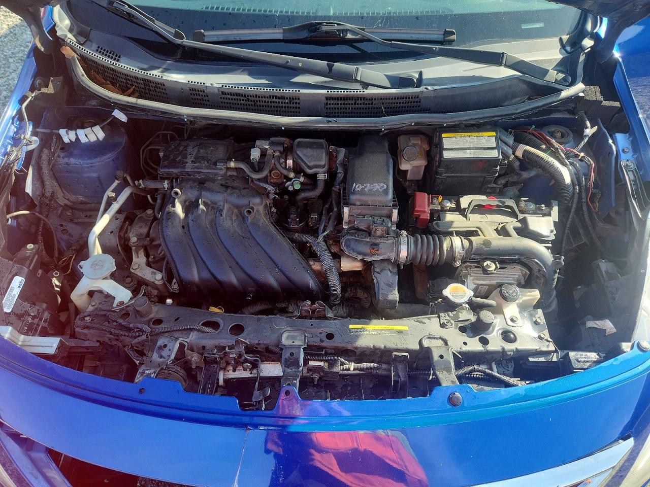 2015 Nissan Versa 1.6 Sv Blue vin: 3N1CN7AP7FL893253