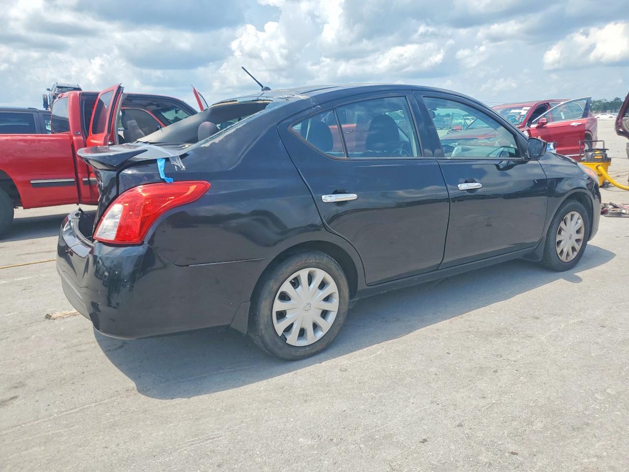 2022 Nissan Versa 1.6 Sv Black vin: 3N1CN7AP7FL896332