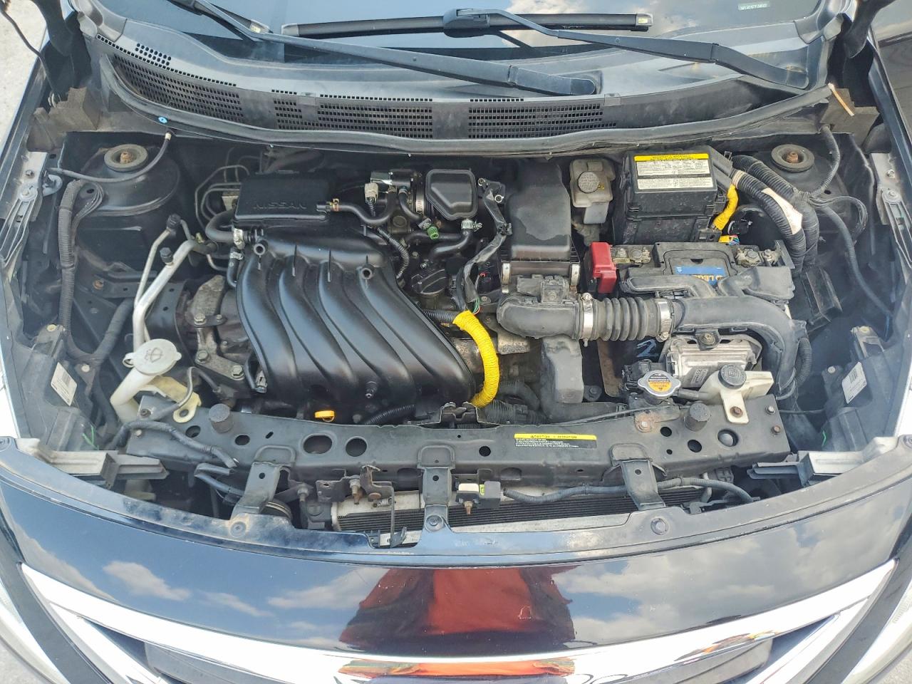 2022 Nissan Versa 1.6 Sv Black vin: 3N1CN7AP7FL896332