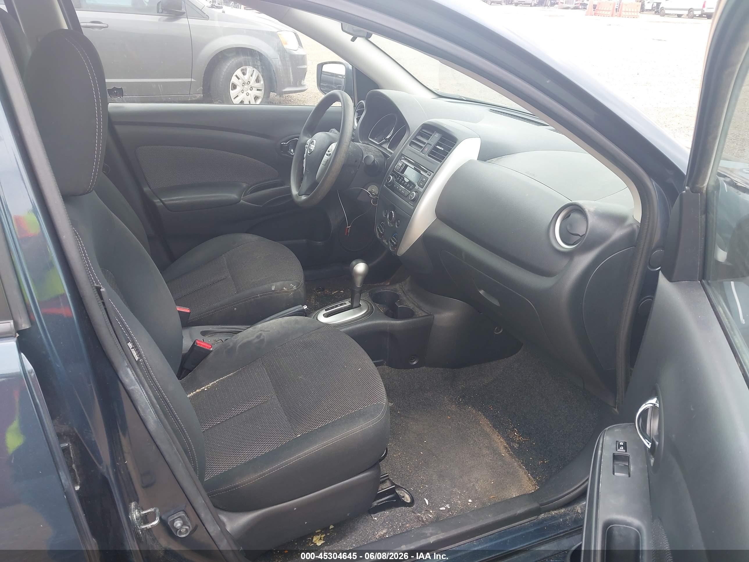 2015 Nissan Versa 1.6 Sv Blue vin: 3N1CN7AP7FL918779