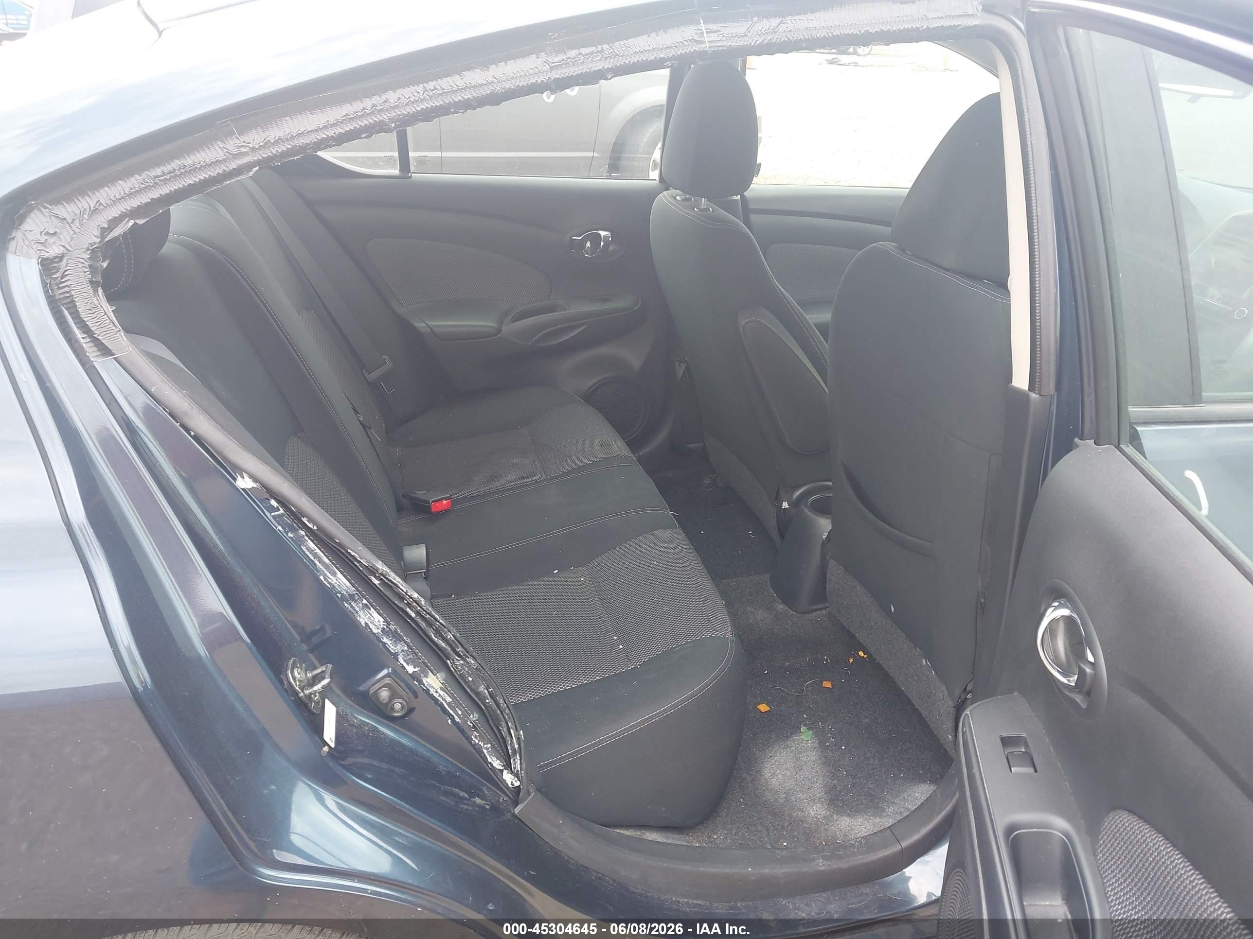 2015 Nissan Versa 1.6 Sv Blue vin: 3N1CN7AP7FL918779