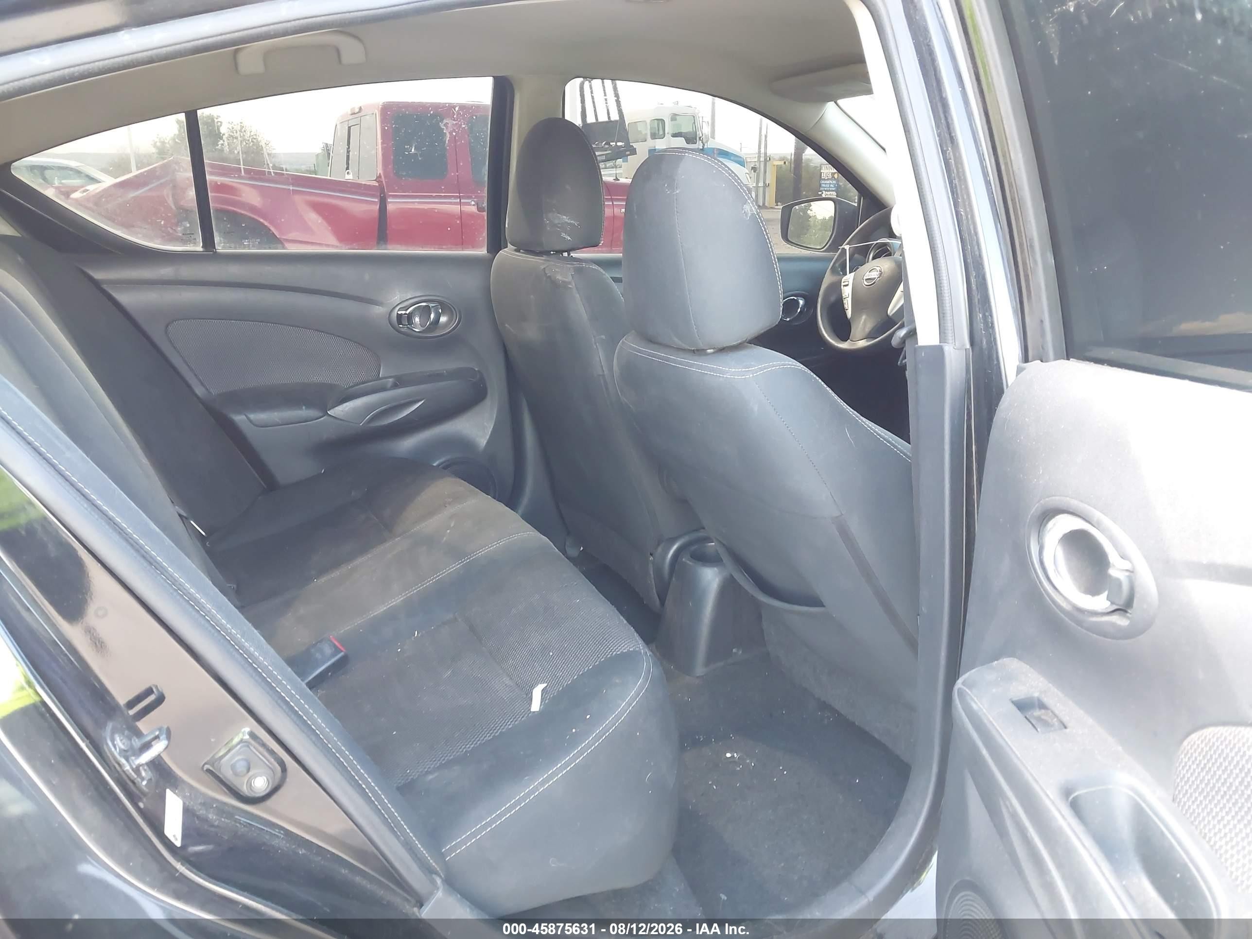 2015 Nissan Versa 1.6 Sv Black vin: 3N1CN7AP7FL924341