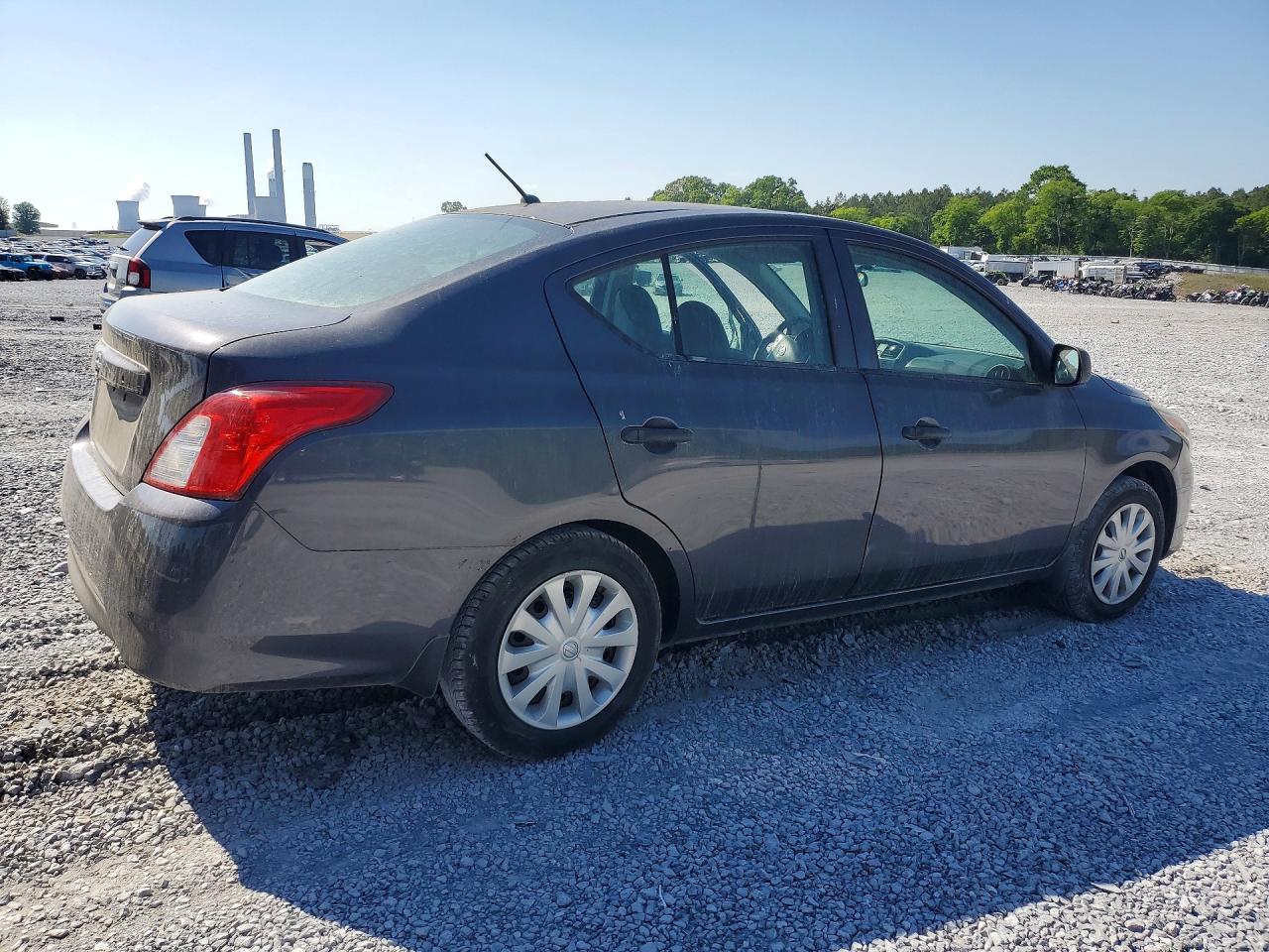 2015 Nissan Versa 1.6 S Угольный vin: 3N1CN7AP7FL933427