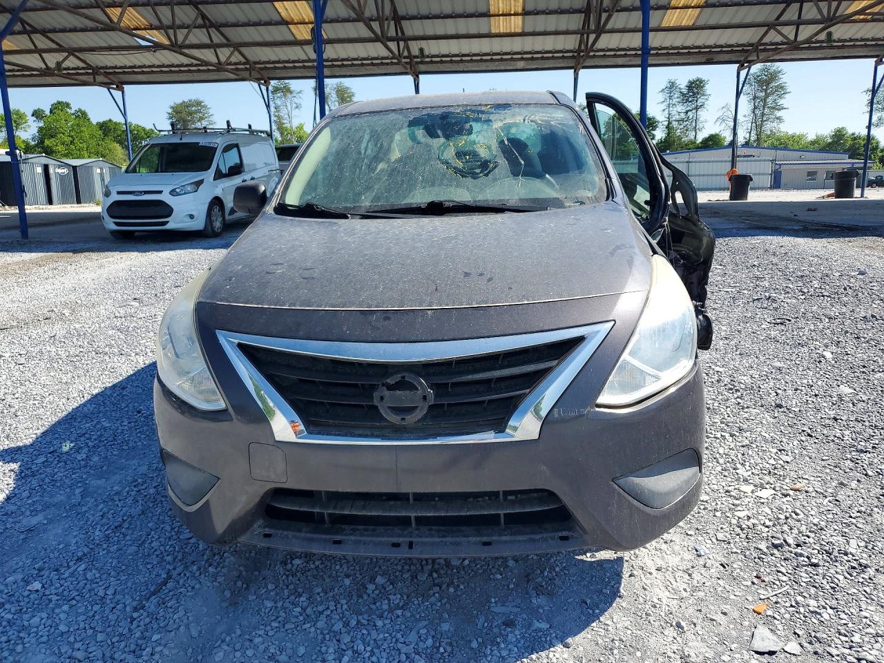 2015 Nissan Versa 1.6 S Угольный vin: 3N1CN7AP7FL933427