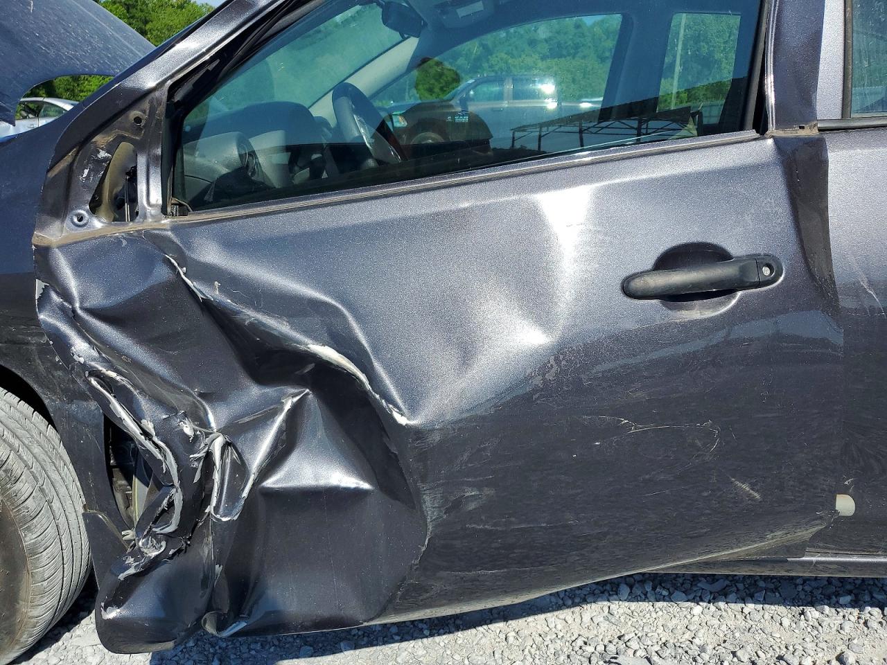 2015 Nissan Versa 1.6 S Угольный vin: 3N1CN7AP7FL933427