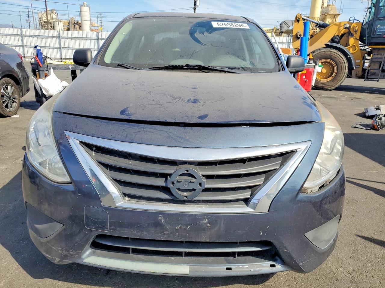 2015 Nissan Versa 1.6 S Синий vin: 3N1CN7AP7FL951877