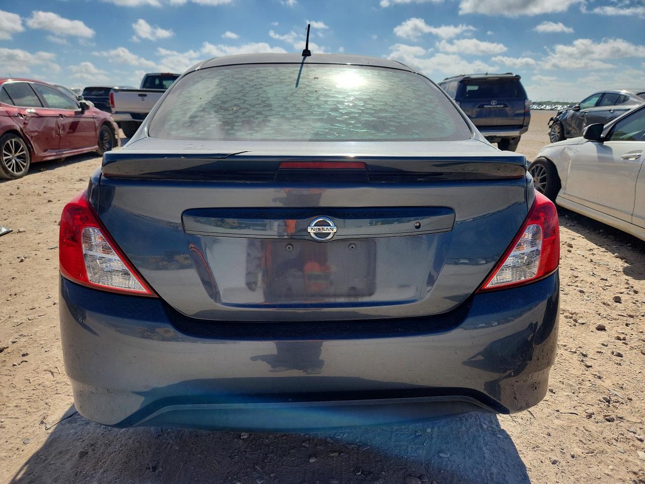 2015 Nissan Versa 1.6 Sv Blue vin: 3N1CN7AP7FL952995