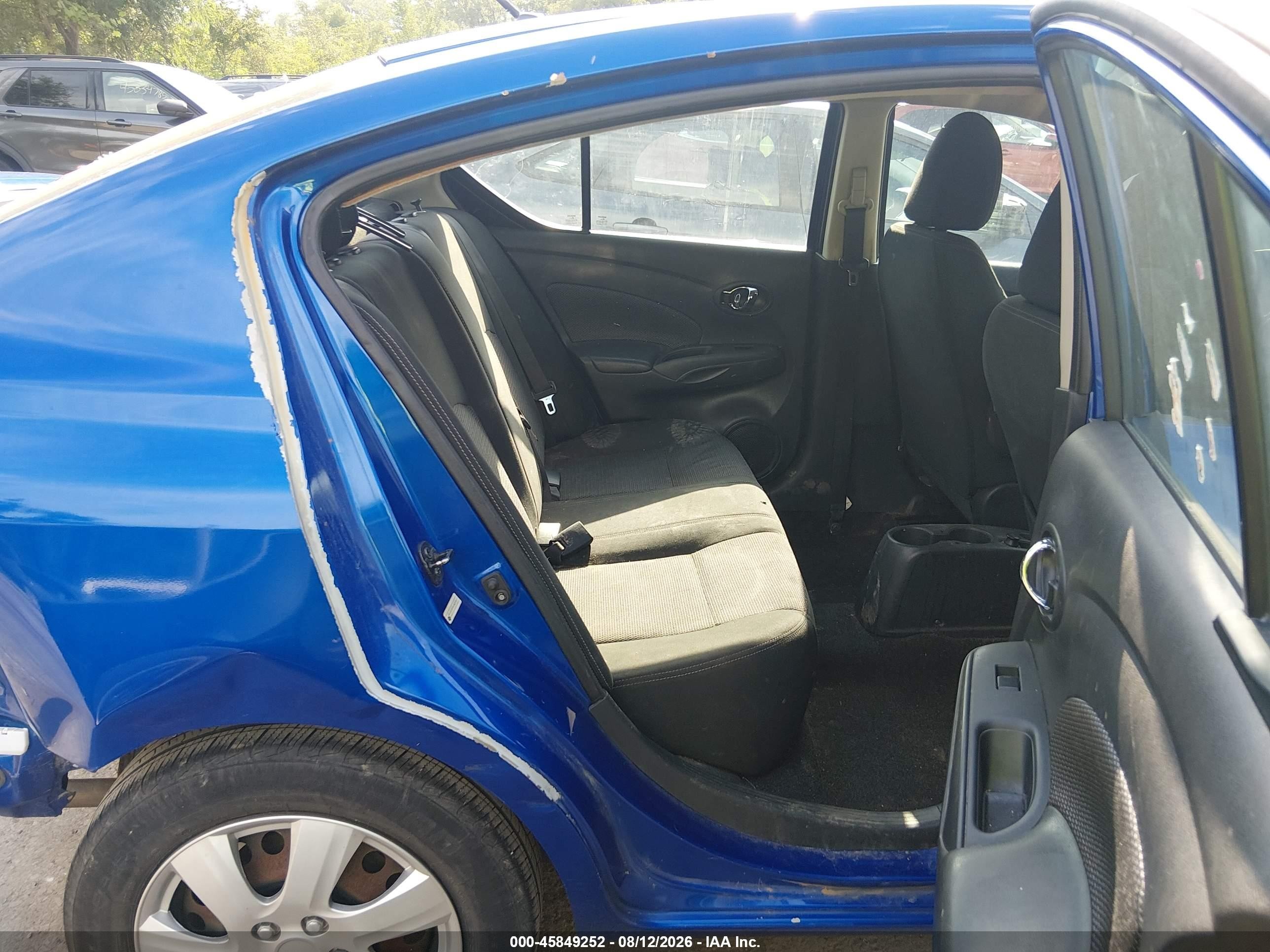 2017 Nissan Versa 1.6 Sv Blue vin: 3N1CN7AP7HL840975