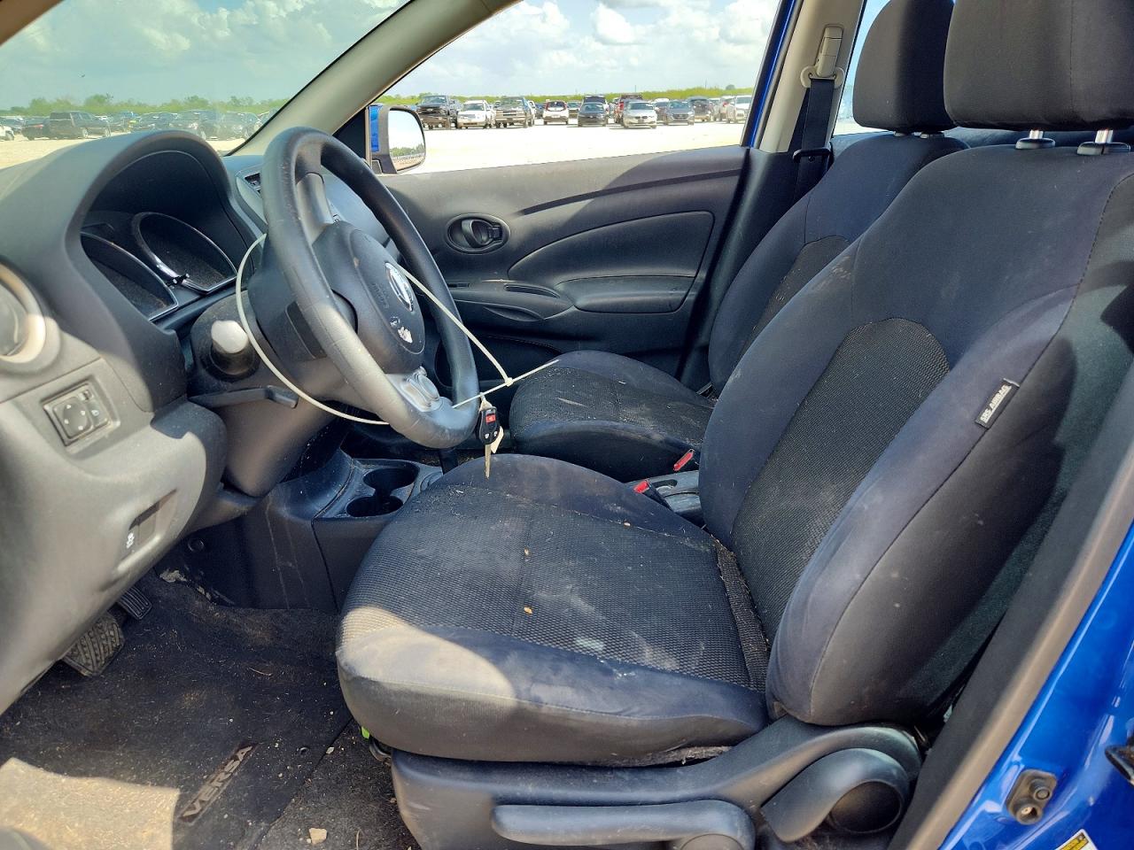 2012 Nissan Versa 1.6 S Blue vin: 3N1CN7AP8CL812515