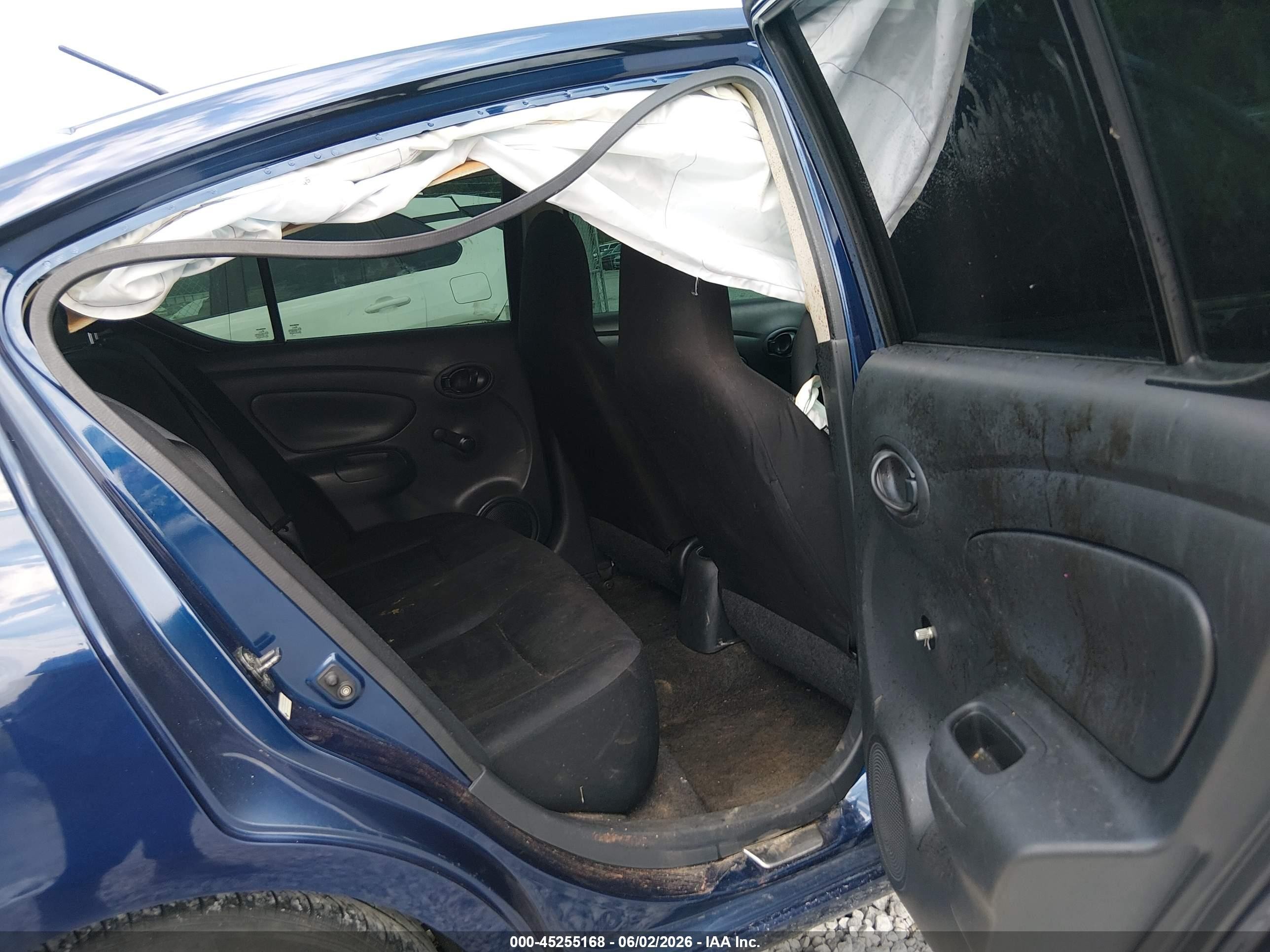 2012 Nissan Versa 1.6 S Blue vin: 3N1CN7AP8CL833400