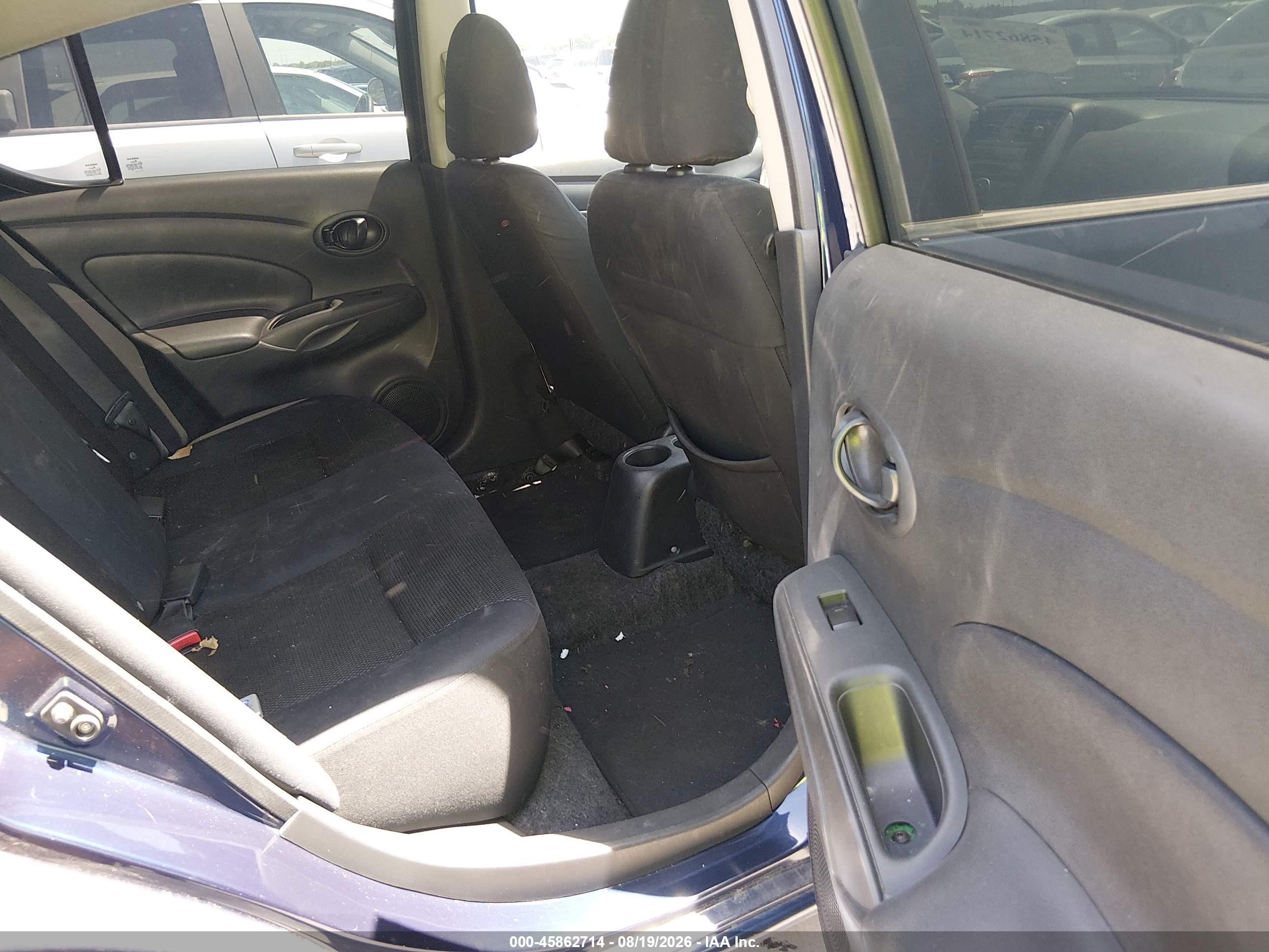 2012 Nissan Versa 1.6 Sv Blue vin: 3N1CN7AP8CL896836