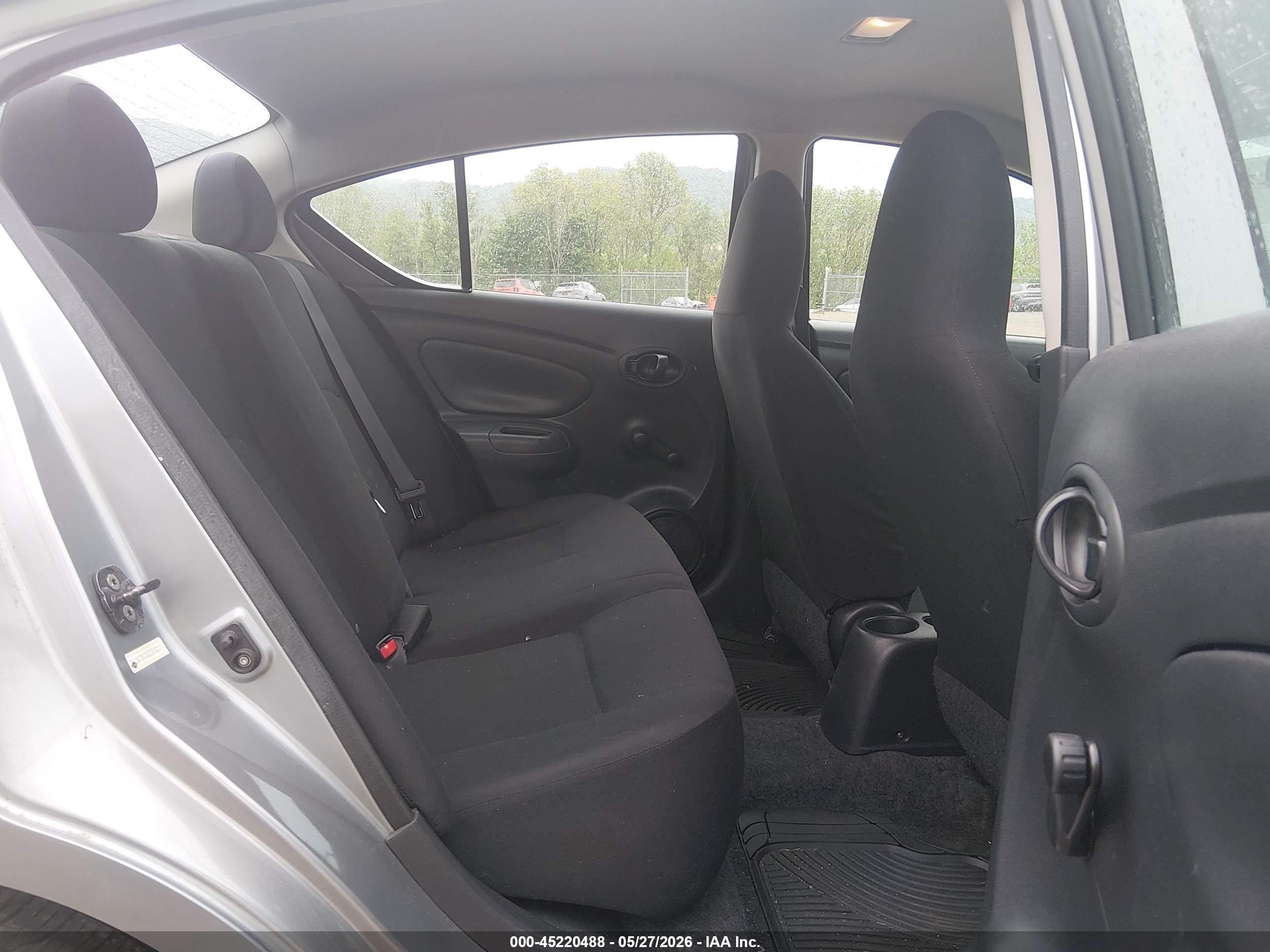 2012 Nissan Versa 1.6 S Gray vin: 3N1CN7AP8CL916809