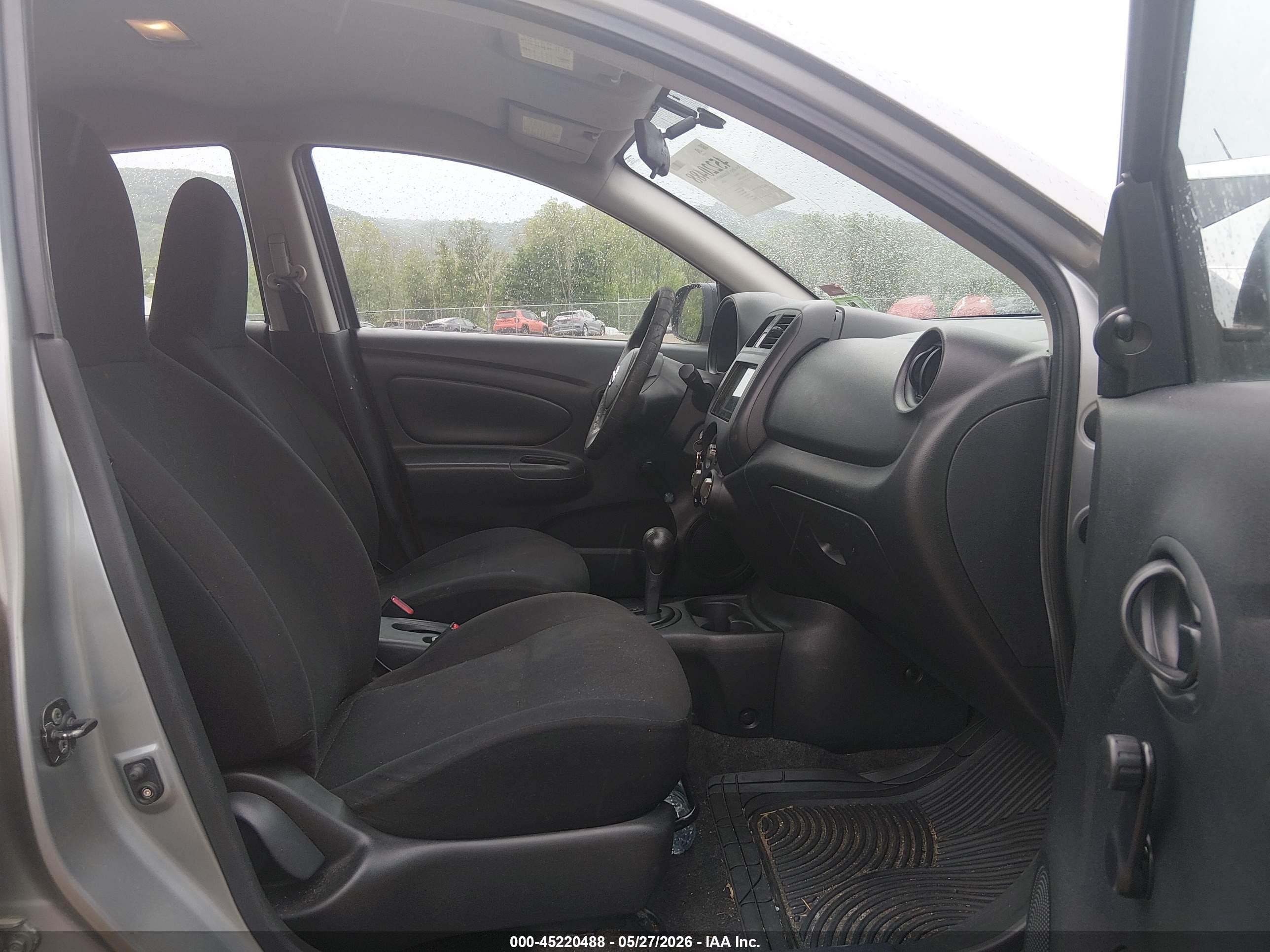 2012 Nissan Versa 1.6 S Gray vin: 3N1CN7AP8CL916809