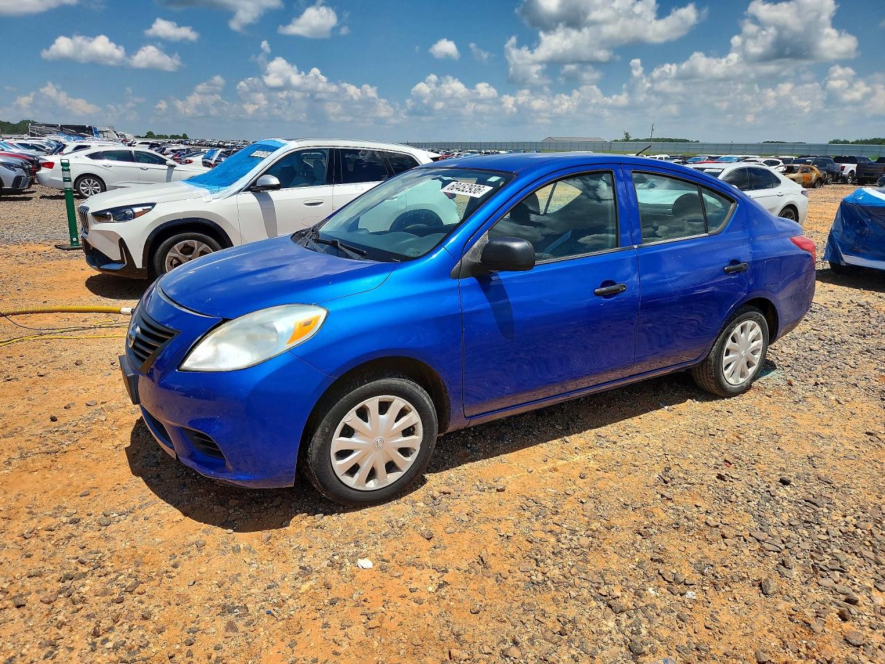 2012 Nissan Versa 1.6 S Blue vin: 3N1CN7AP8CL927440