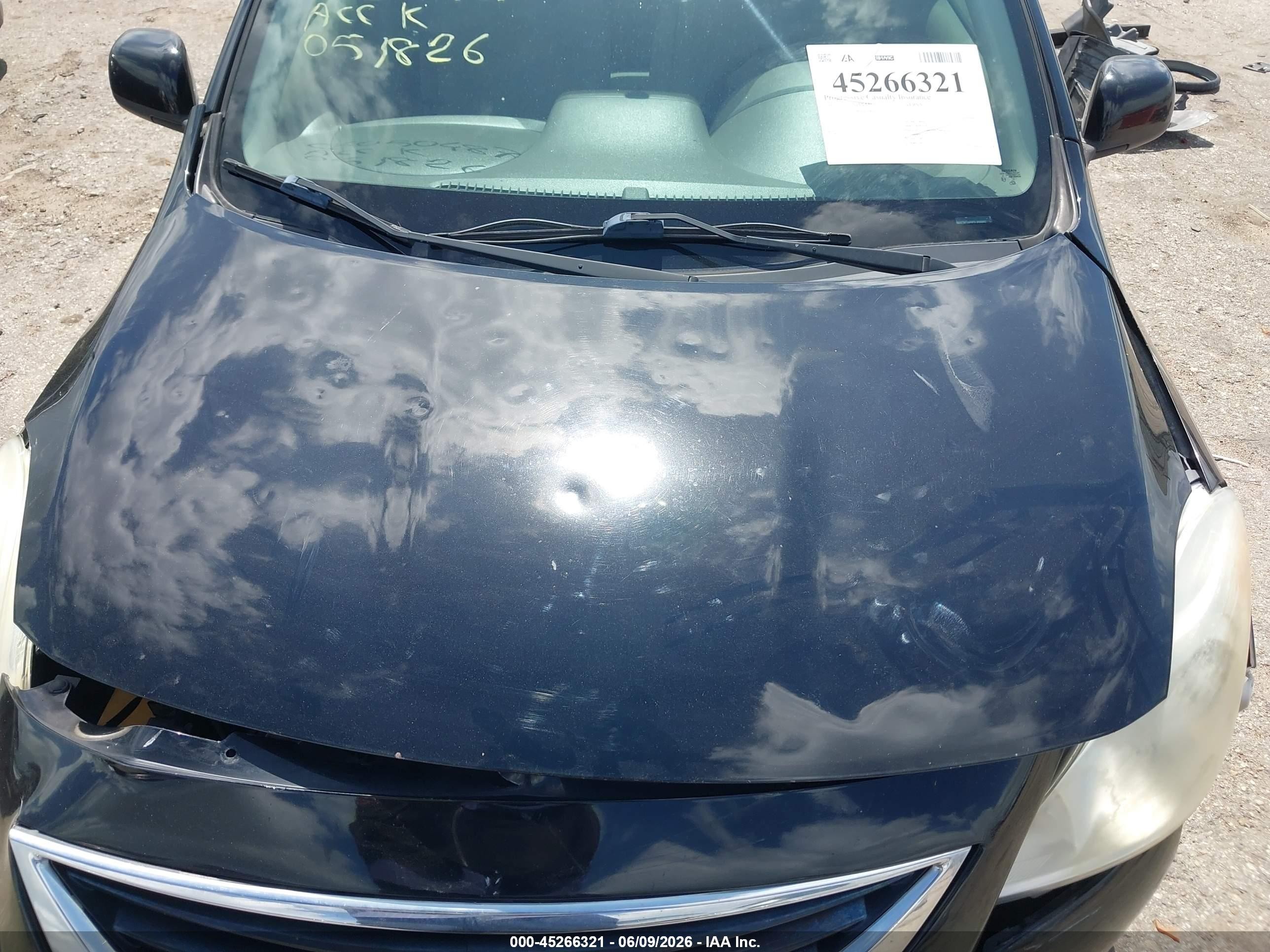 2013 Nissan Versa 1.6 Sl Black vin: 3N1CN7AP8DL856869