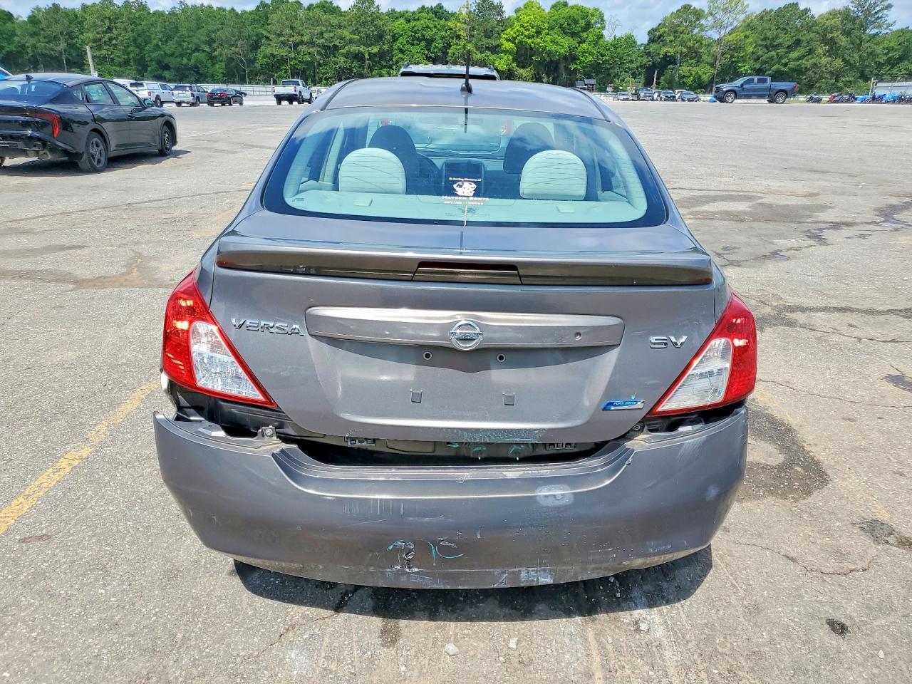2013 Nissan Versa 1.6 S Gray vin: 3N1CN7AP8DL862705