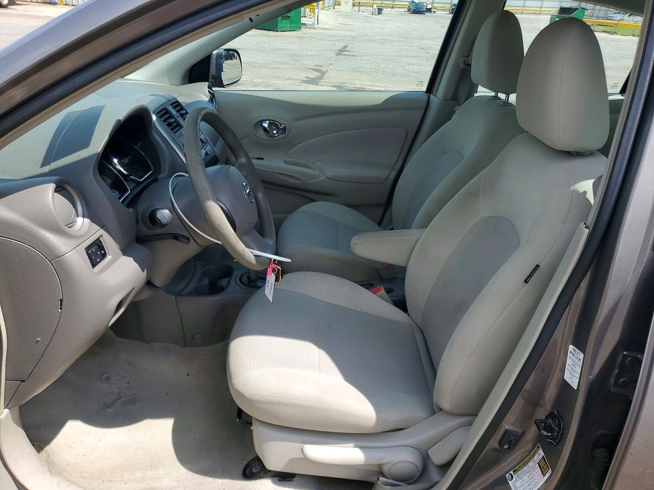 2013 Nissan Versa 1.6 S Gray vin: 3N1CN7AP8DL862705