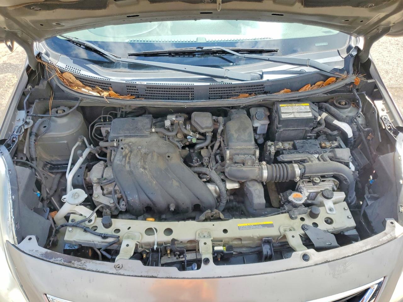 2013 Nissan Versa 1.6 S Gray vin: 3N1CN7AP8DL862705