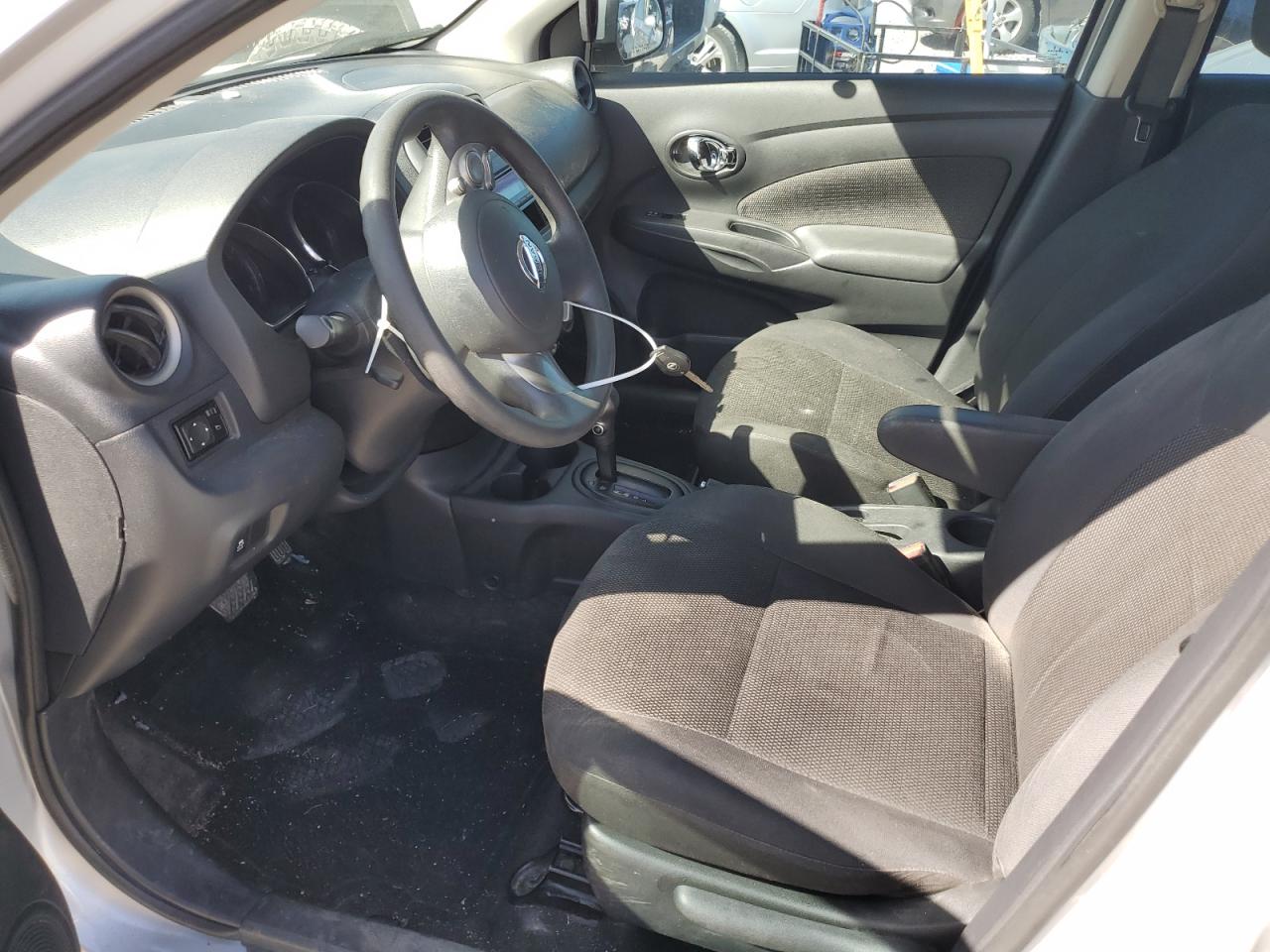 2013 Nissan Versa Black vin: 3N1CN7AP8DL874790
