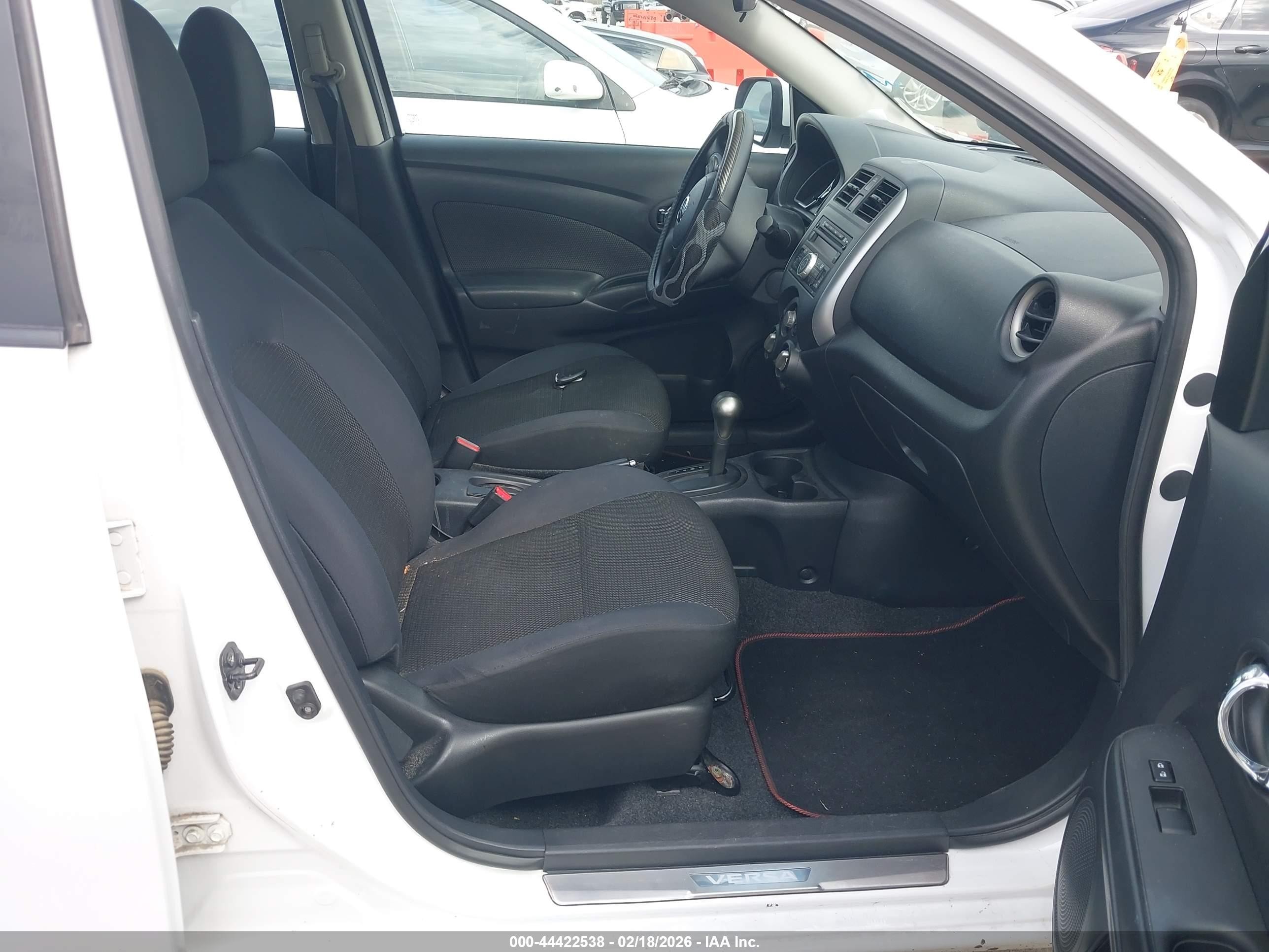 2013 Nissan Versa 1.6 Sl Белый vin: 3N1CN7AP8DL876491