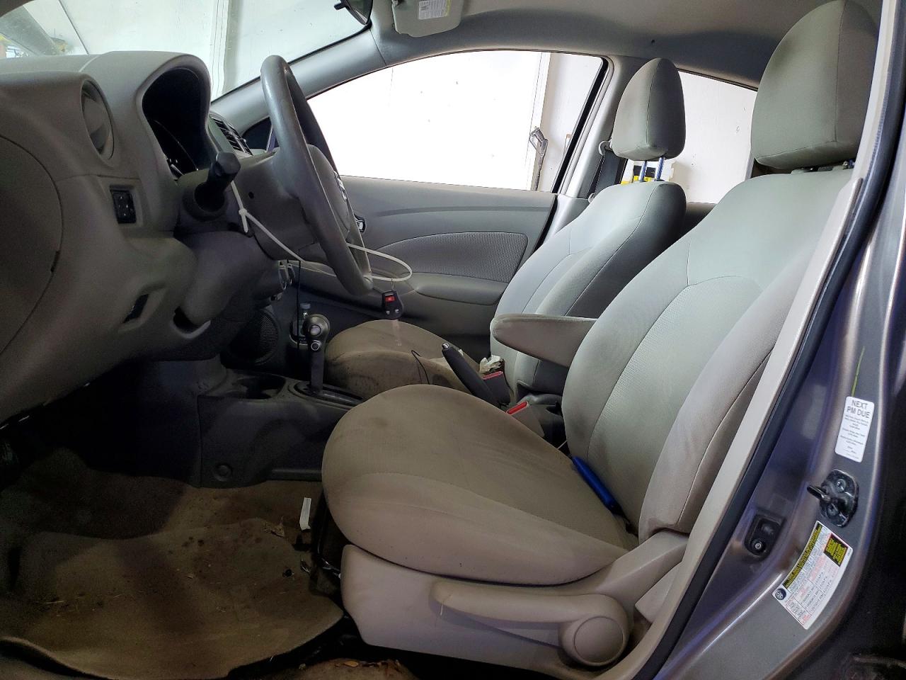 2013 Nissan Versa 1.6 S Gray vin: 3N1CN7AP8DL882453