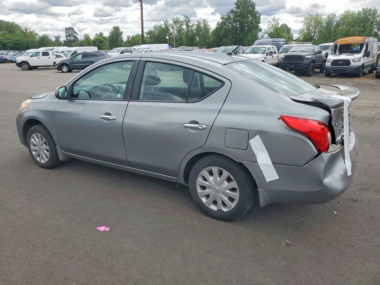 2013 Nissan Versa 1.6 S Gray vin: 3N1CN7AP8DL891864