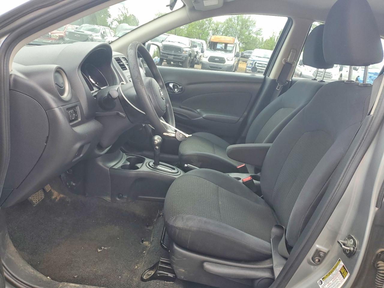 2013 Nissan Versa 1.6 S Gray vin: 3N1CN7AP8DL891864