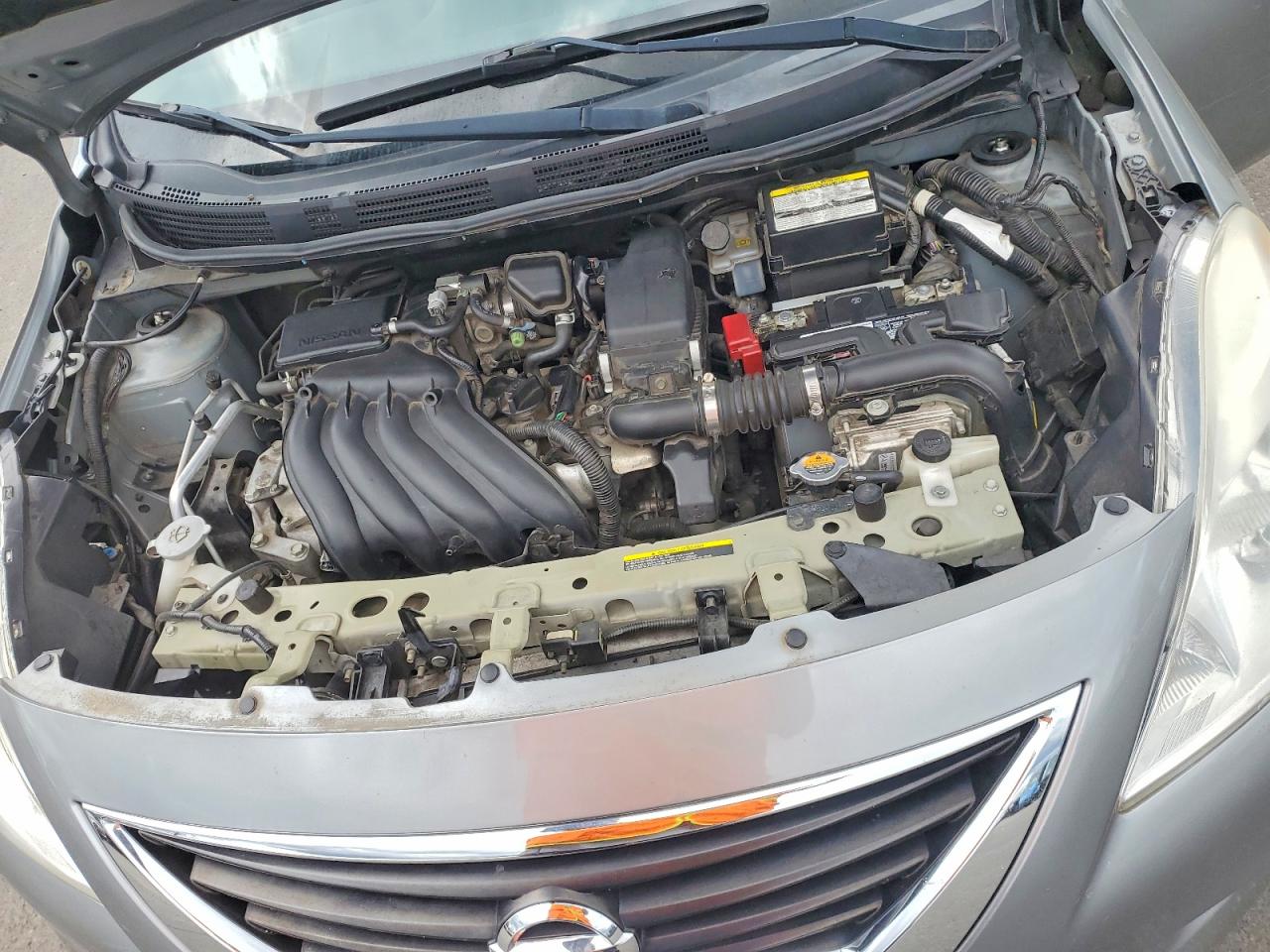 2013 Nissan Versa 1.6 S Gray vin: 3N1CN7AP8DL891864