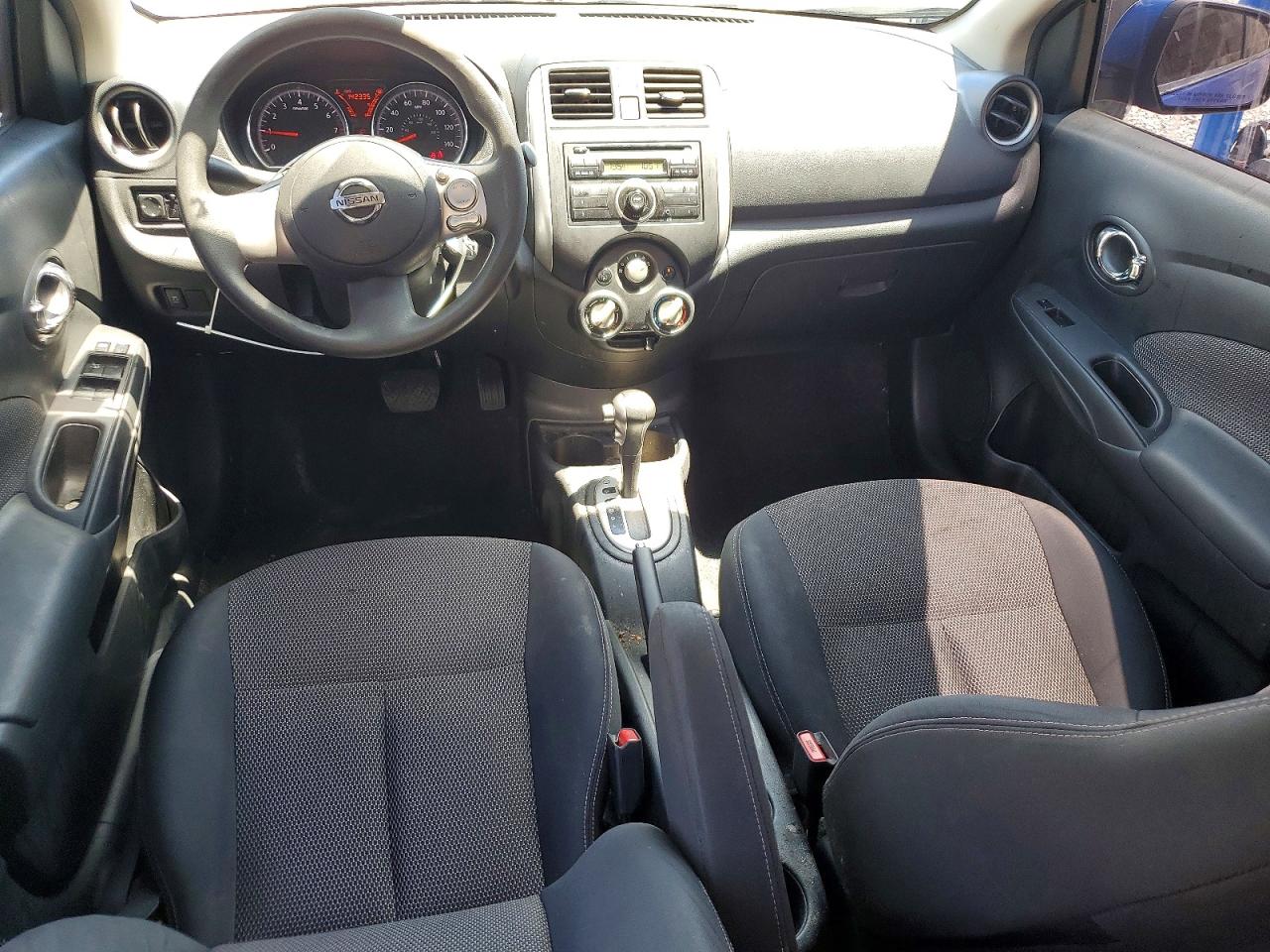 2014 Nissan Versa 1.6 S Синий vin: 3N1CN7AP8EL802697