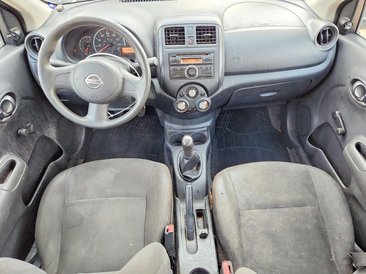 2014 Nissan Versa 1.6 S Blue vin: 3N1CN7AP8EL821816