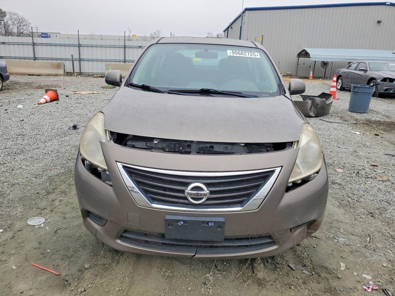 2014 Niss Versa S Gray vin: 3N1CN7AP8EL831889