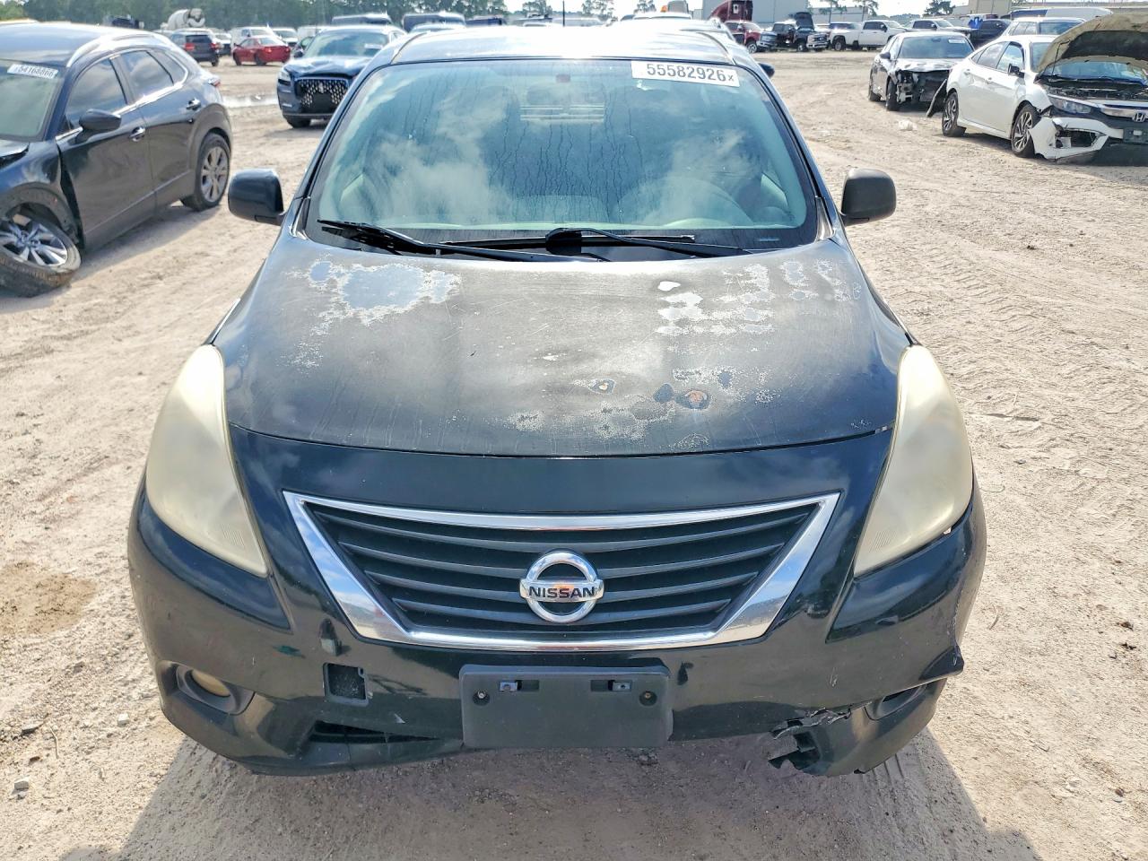 2014 Nissan Versa 1.6 S Black vin: 3N1CN7AP8EL832105