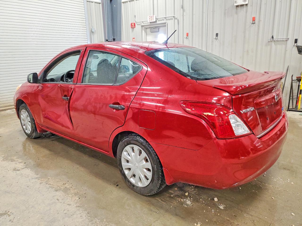 2014 Nissan Versa 1.6 S Plus Maroon vin: 3N1CN7AP8EL839166