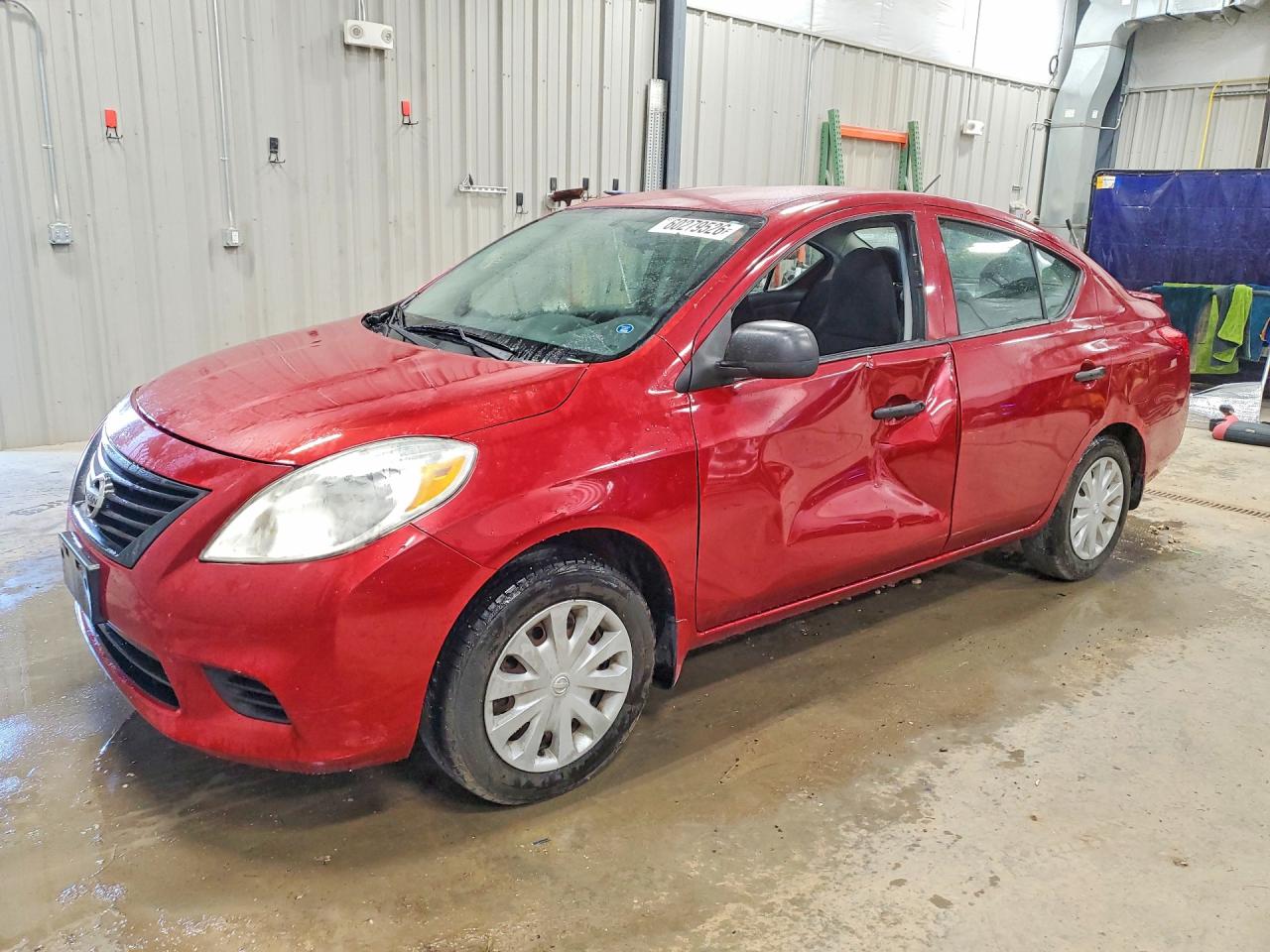 2014 Nissan Versa 1.6 S Plus Maroon vin: 3N1CN7AP8EL839166