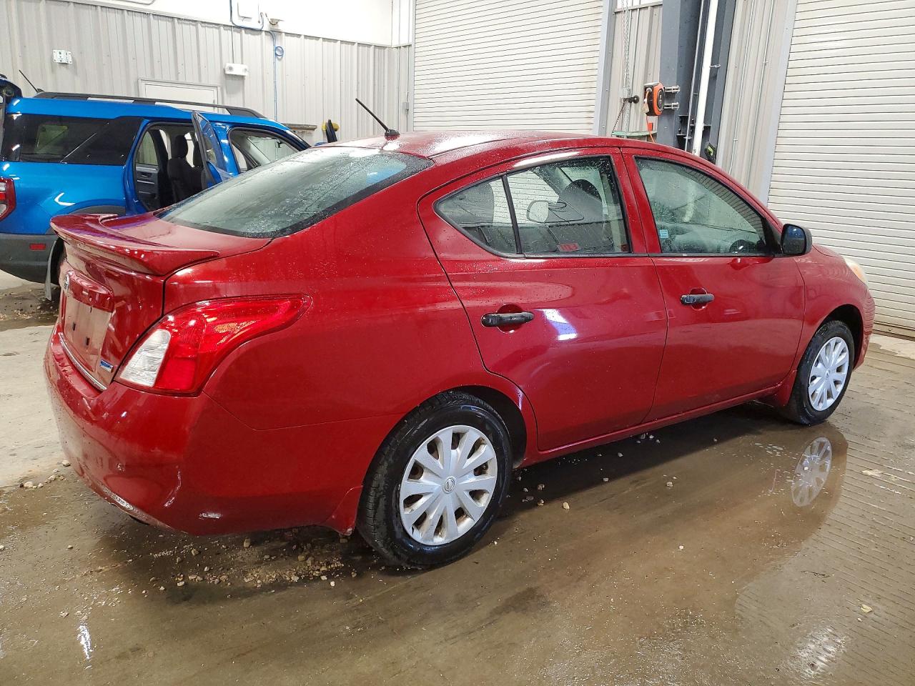 2014 Nissan Versa 1.6 S Plus Maroon vin: 3N1CN7AP8EL839166