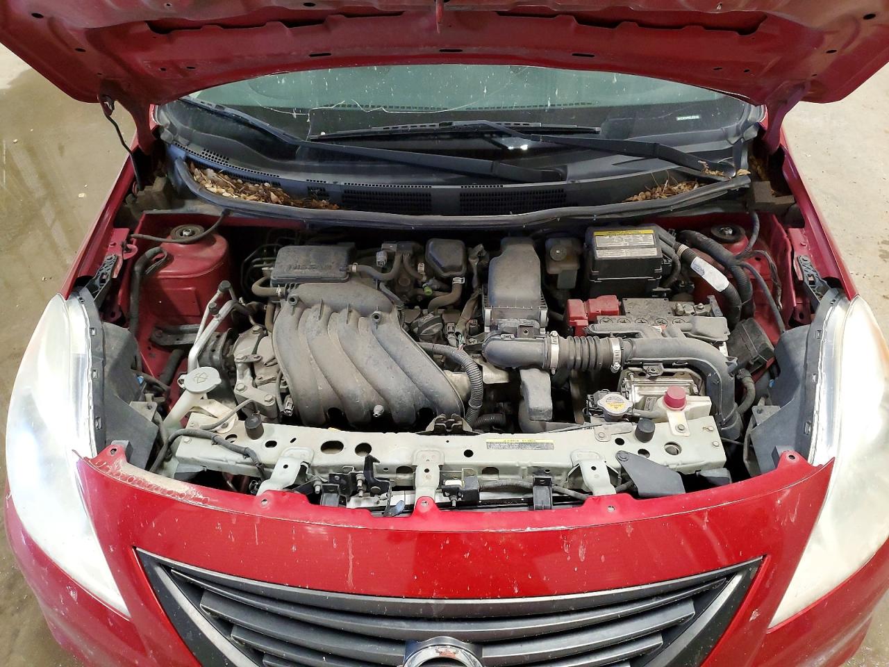 2014 Nissan Versa 1.6 S Plus Maroon vin: 3N1CN7AP8EL839166