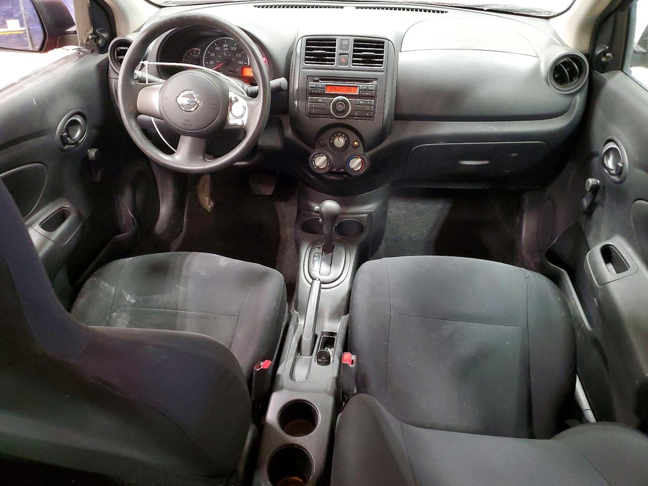 2014 Nissan Versa 1.6 S Plus Maroon vin: 3N1CN7AP8EL839166