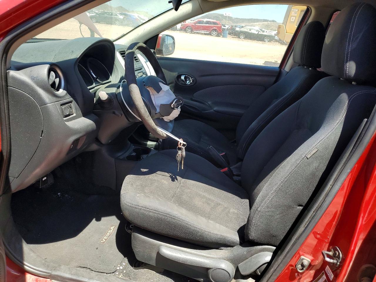 2014 Nissan Versa 1.6 Sv Темно-бордовый vin: 3N1CN7AP8EL868960