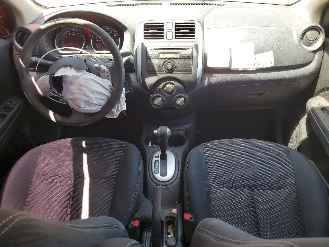 2014 Nissan Versa 1.6 Sv Темно-бордовый vin: 3N1CN7AP8EL868960
