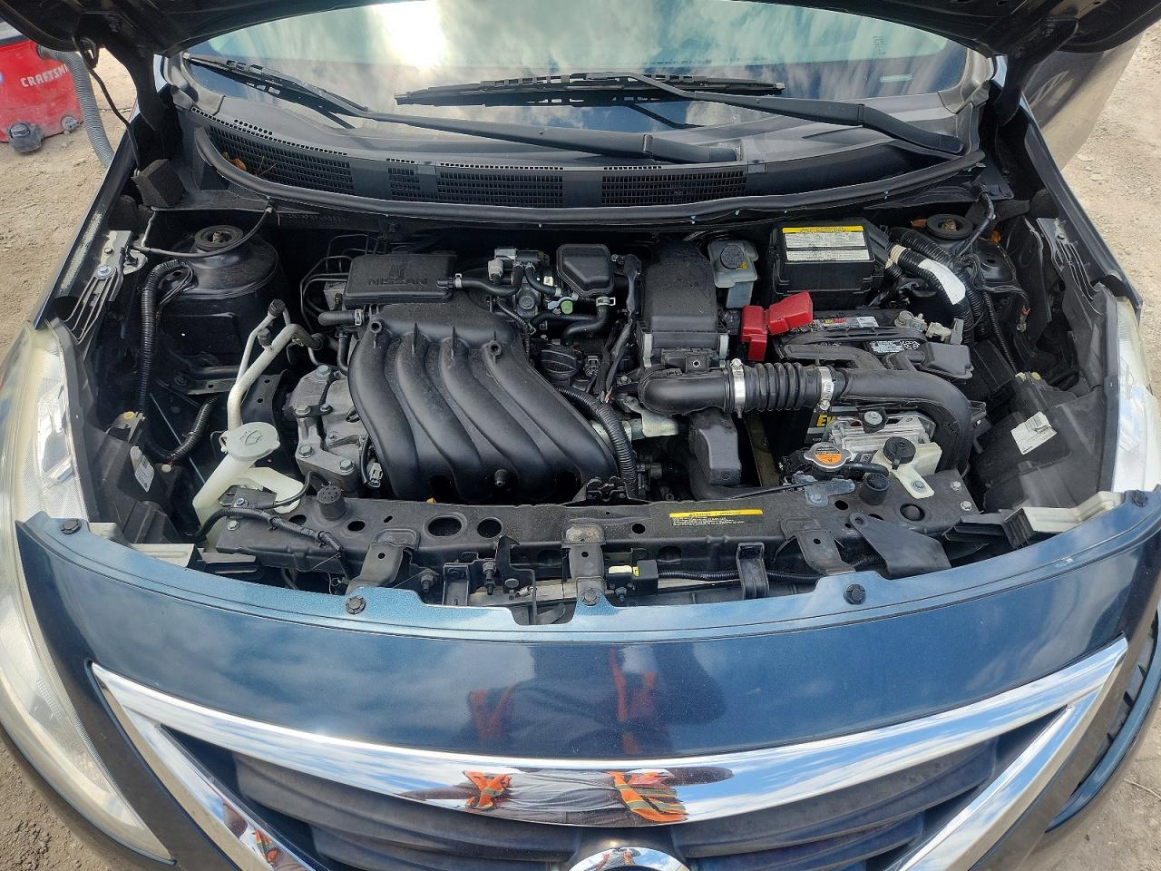 2015 Nissan Versa 1.6 S Plus Blue vin: 3N1CN7AP8FL855207