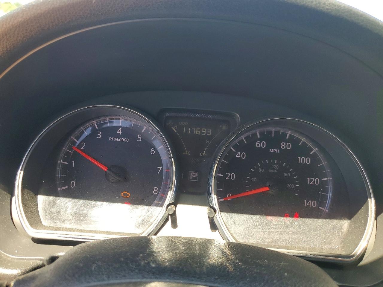 2015 Nissan Versa 1.6 Sv Gray vin: 3N1CN7AP8FL876879